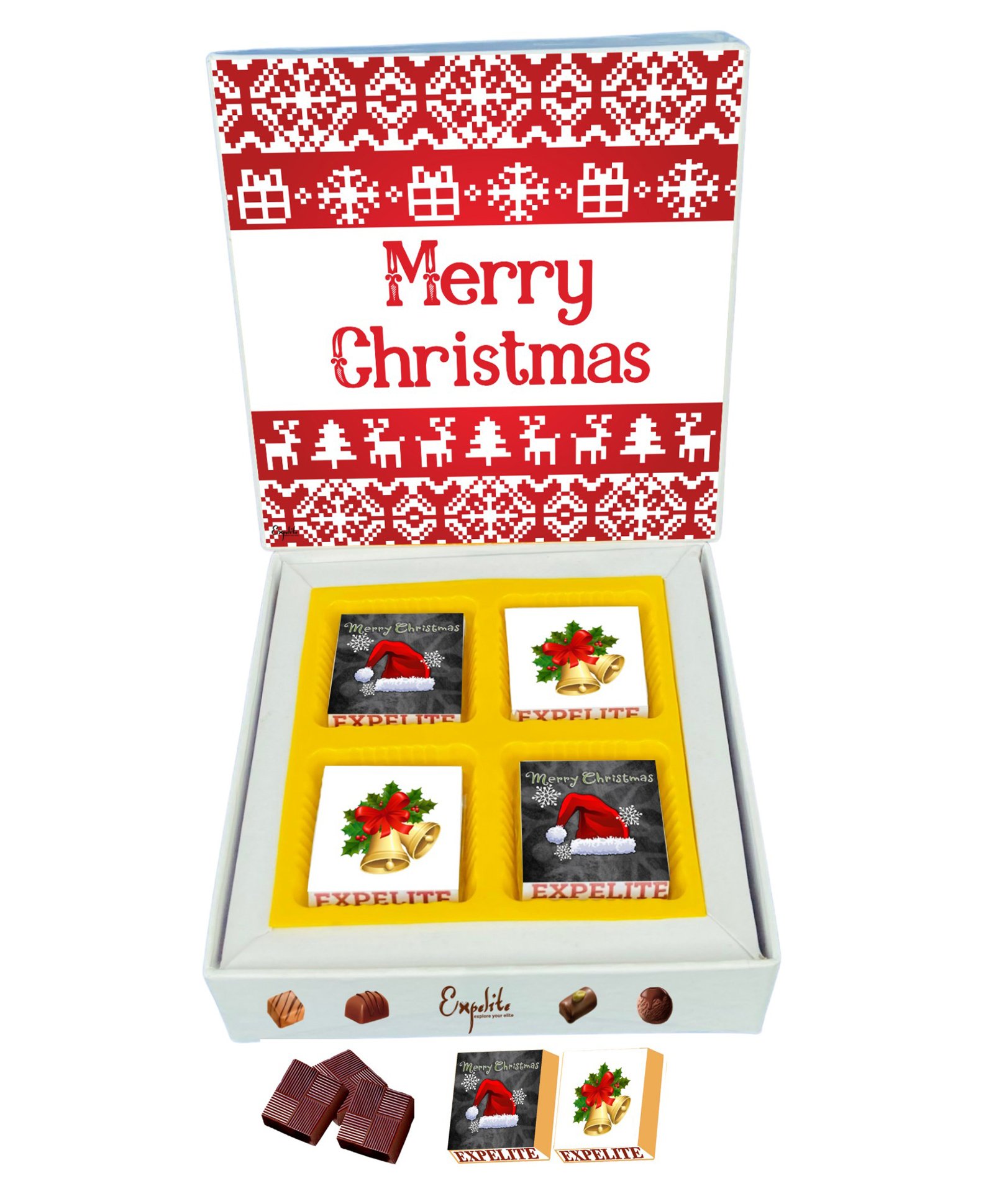 Expelite Special Christmas Chocolates Box - 200 gm-image-37
