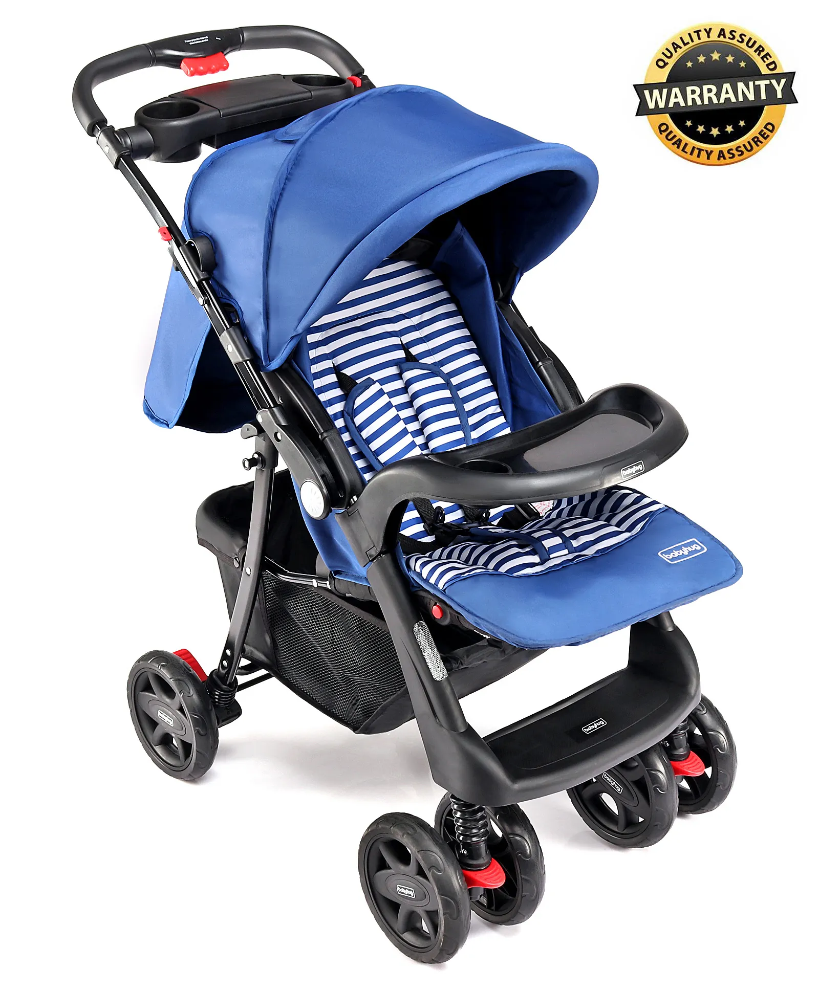 Huggi Stroller Buy Babyhug Wander Buddy Stroller - Blue AND Babyhug Comfort Nest 3 Way ...