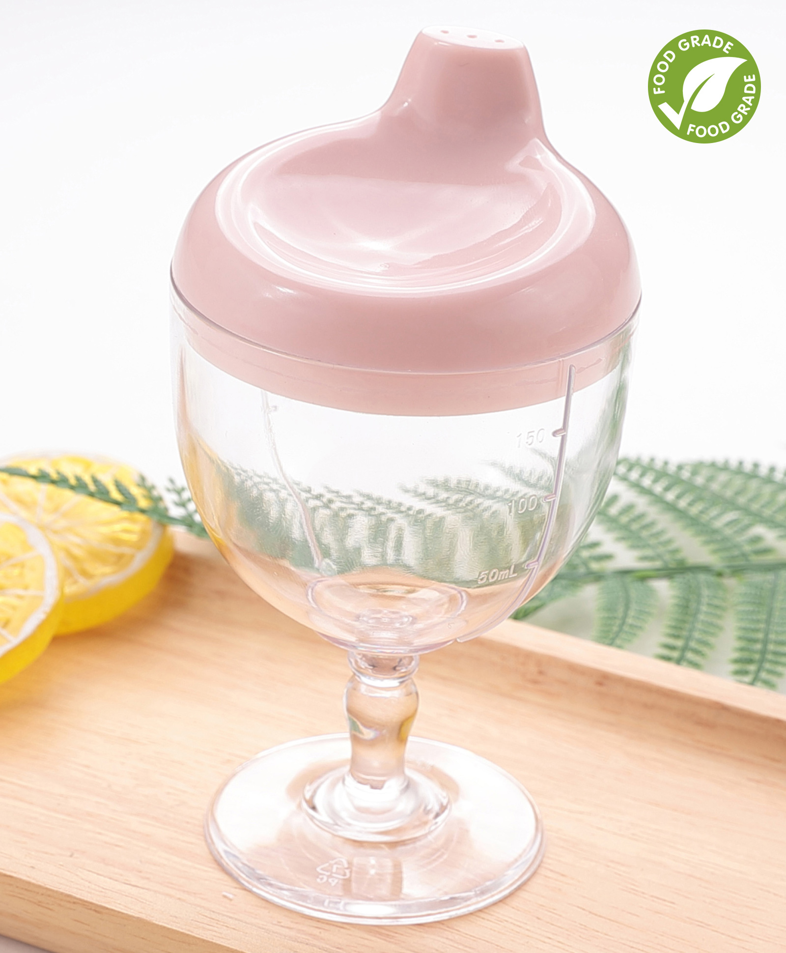 fab n funky Spout Sipper with Lid Pink - 150 ml-picture-25