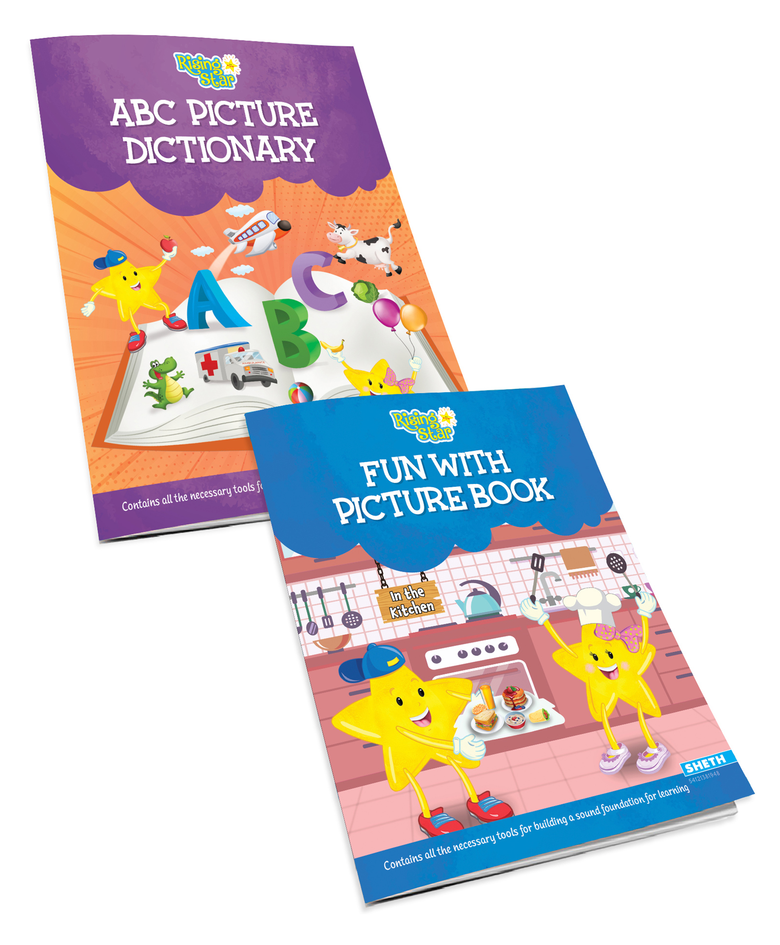 jolly kids Picture Reading Book Pack Of 2 - English-picture-15