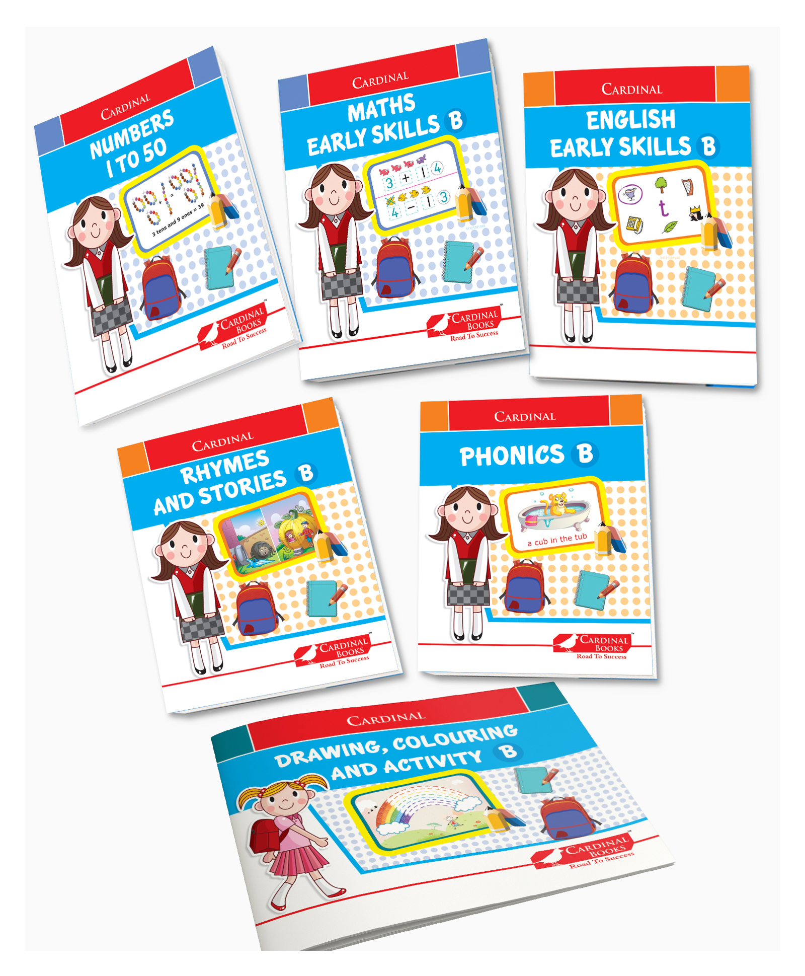 Cardinal Fun Learning Books Junior Kg Rhymes And Stories Pack of 6 - English-image-12