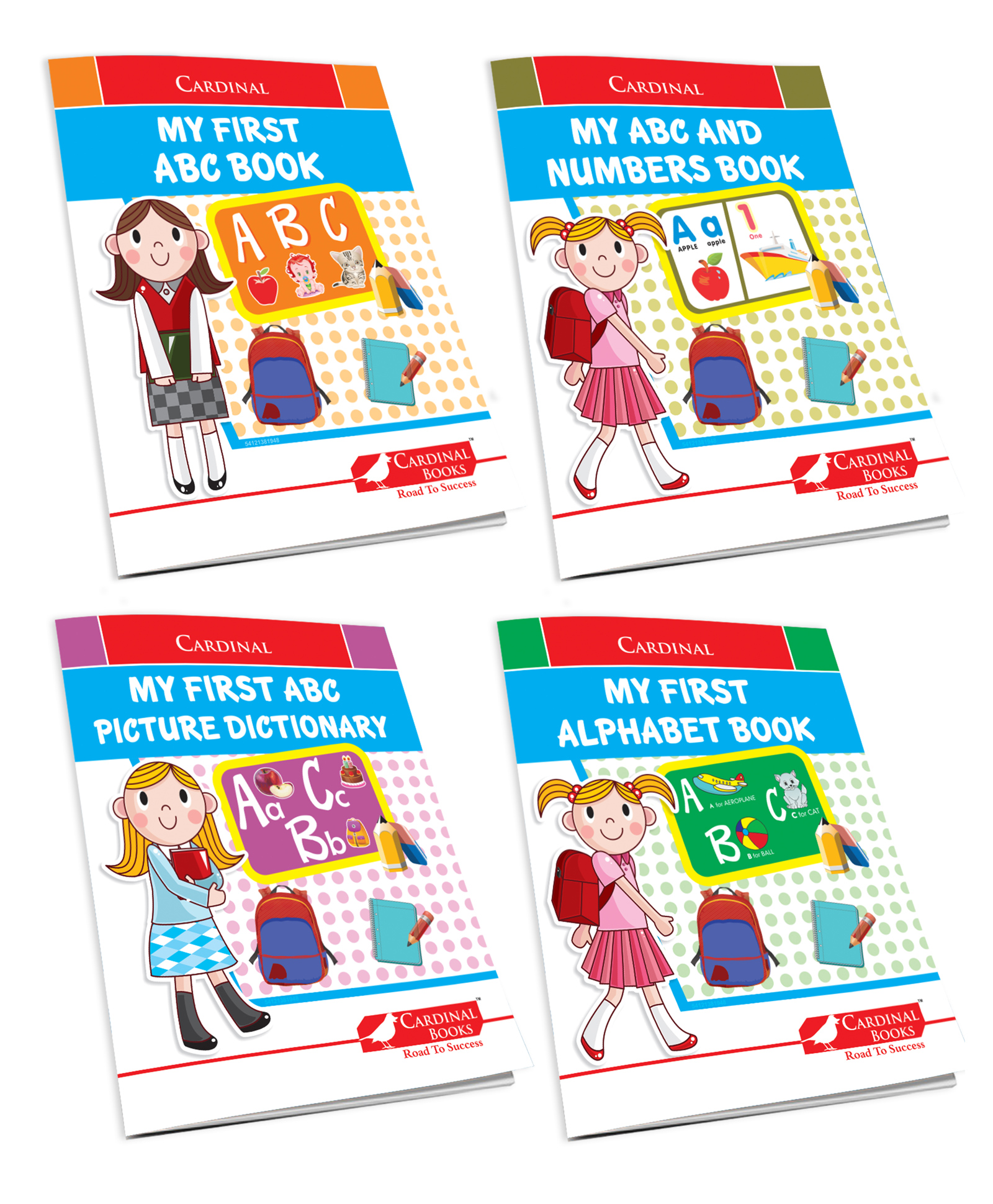 Cardinal My First Alphabet And Number Books Pack Of 4 - English-image-4