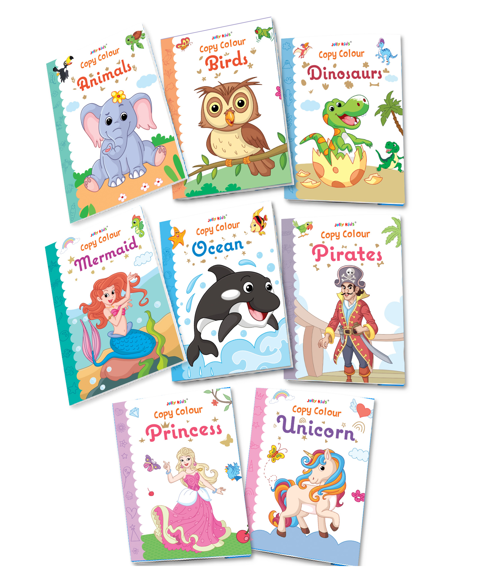 Copy Colour Theme Books Pack of 8 - English-image-25