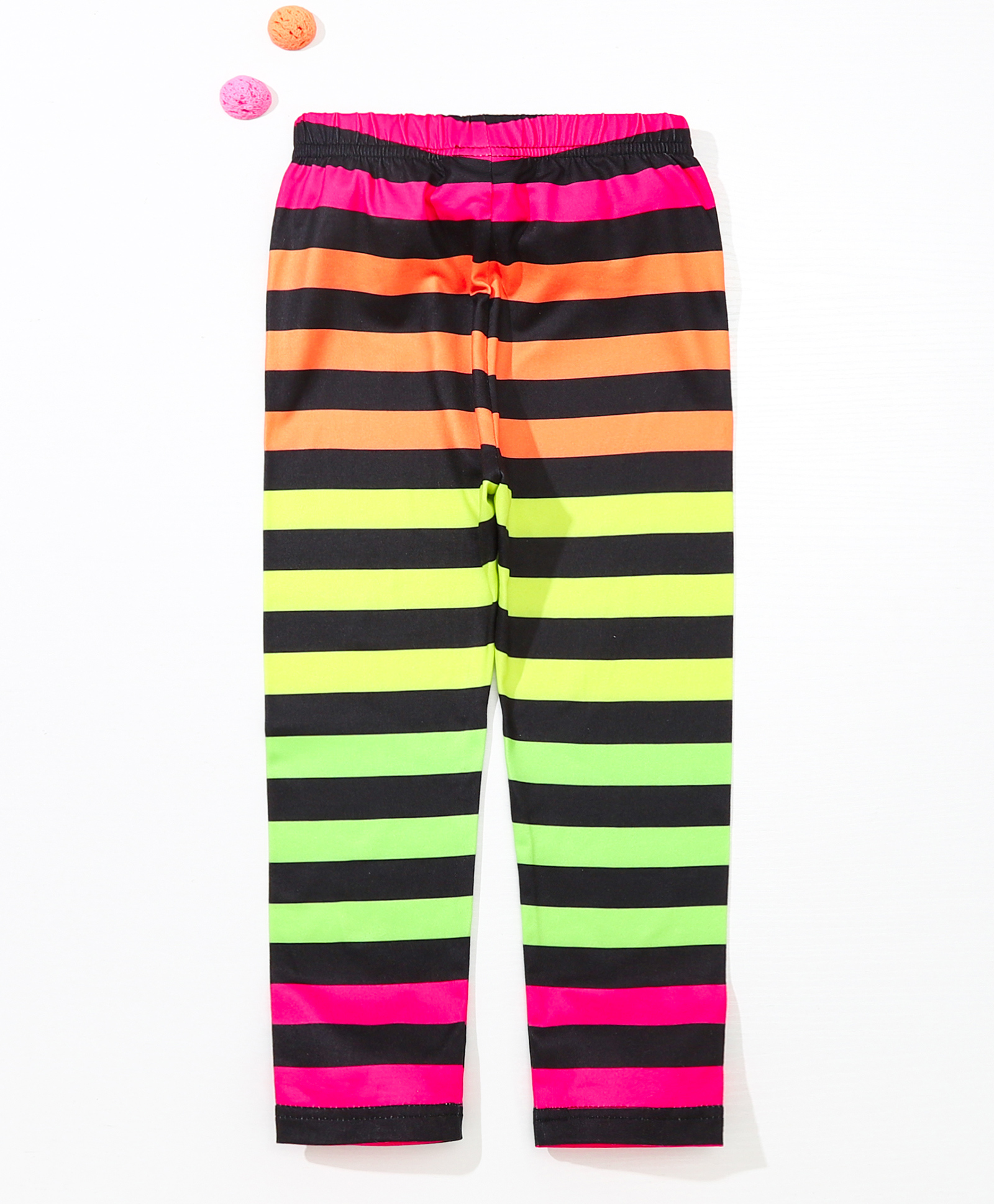 Kookie Kids Full Length Striped Leggings (Stripes Color May Vary)-picture-14