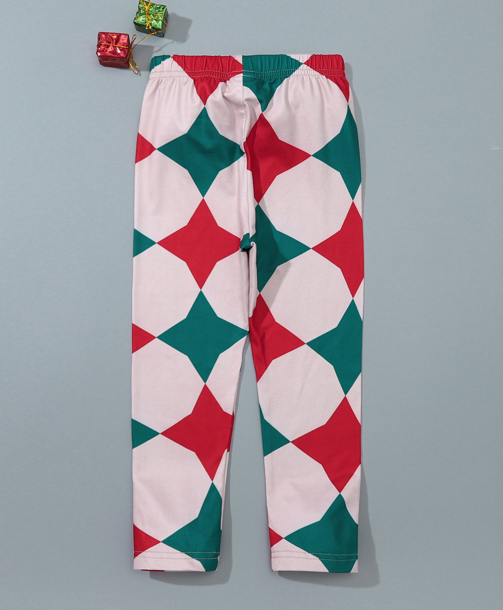 Kookie Kids Full Length Star Print Leggings - Cream-picture-14