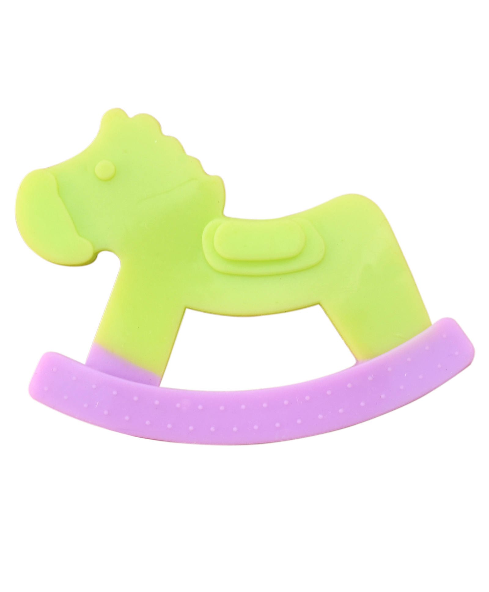 THE LITTLE LOOKERS Multi The Little Lookers Super Soft Silicone Teether BPA Free & toxins Free (Horse Rocker Pack of 1)-picture-22
