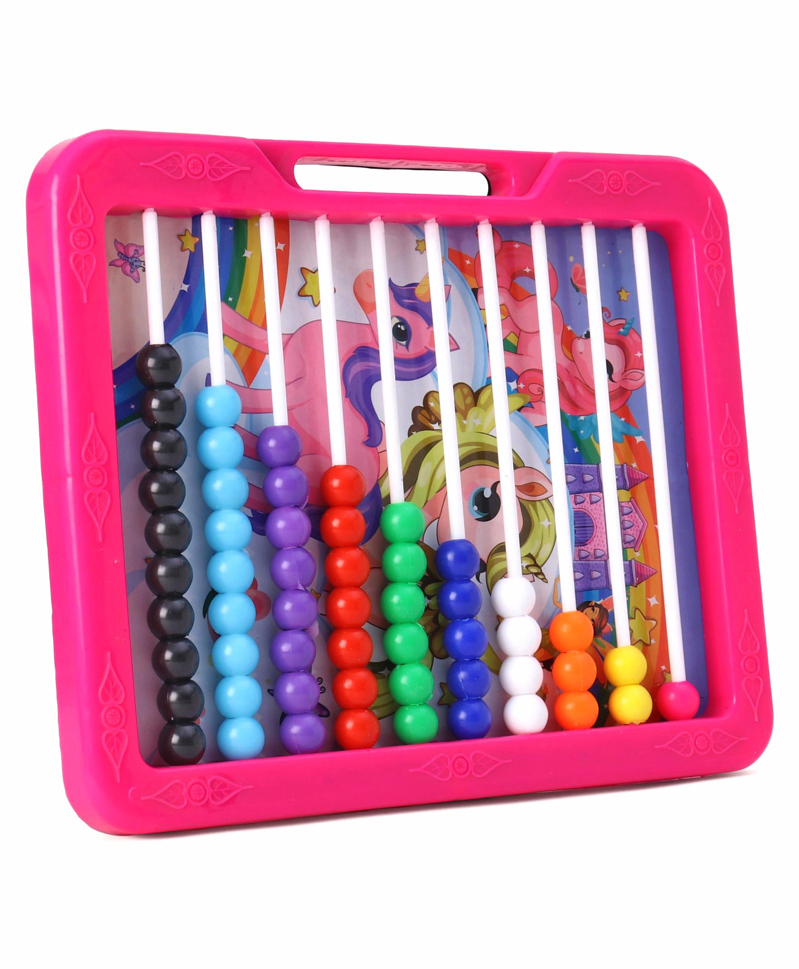 Ratnas Unicorn Design 2 in 1 Slate with Duster (Color May vary)-picture-23