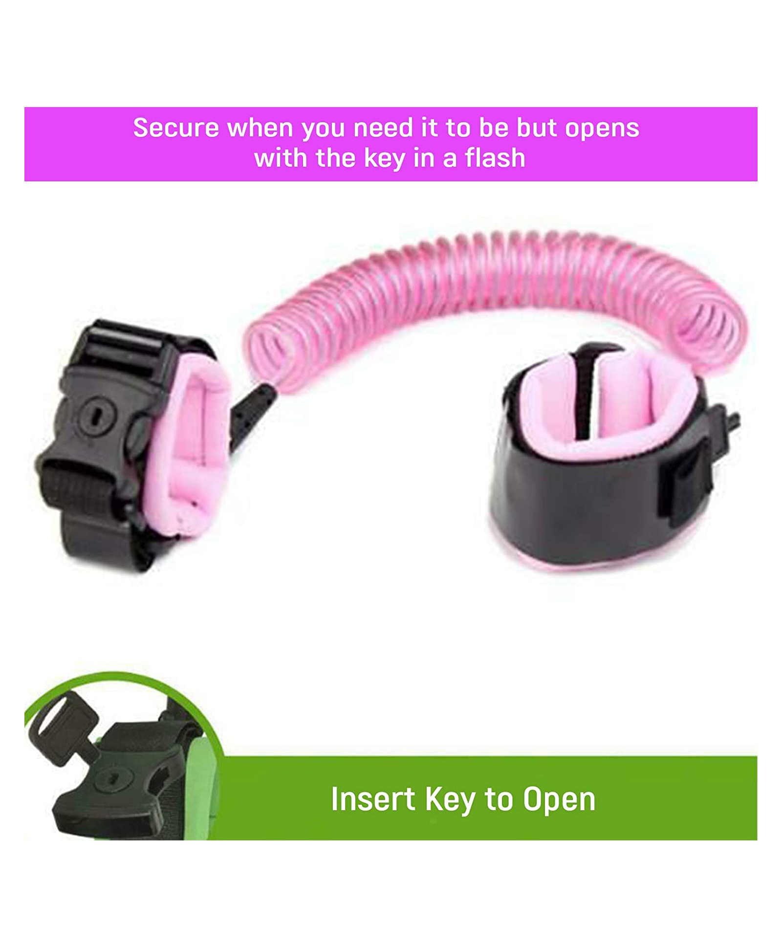 safe-o-kid Safe O Kid Wrist Link - Pink-picture-22