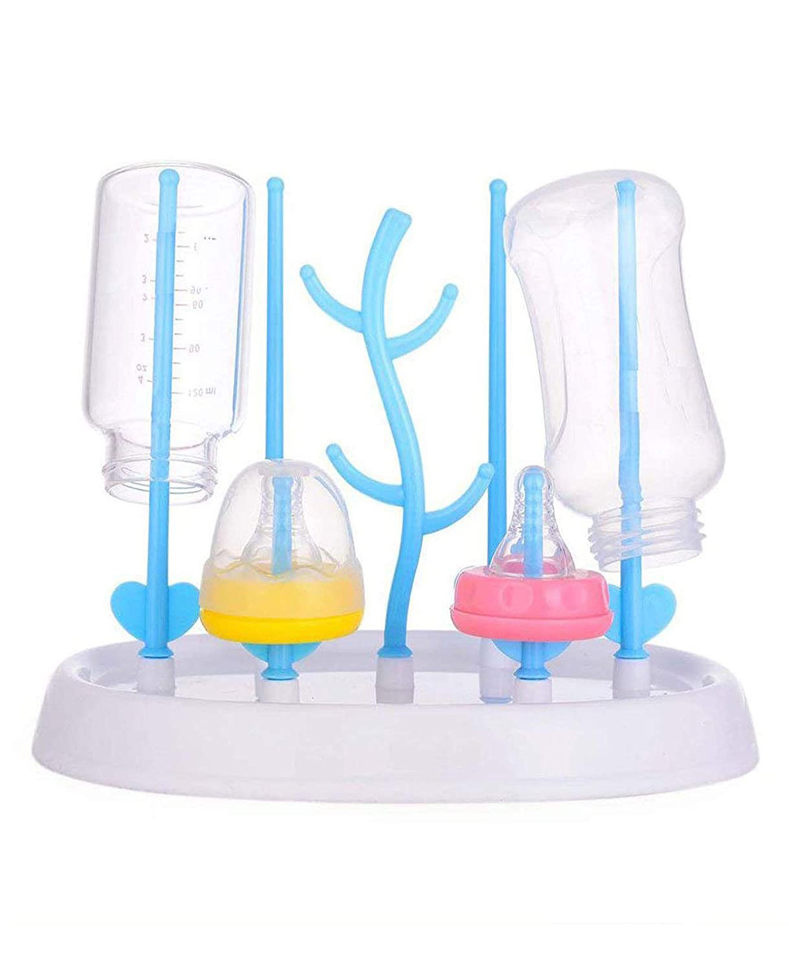 Safe O Kid Bottle Drying Rack - White Blue-image-21
