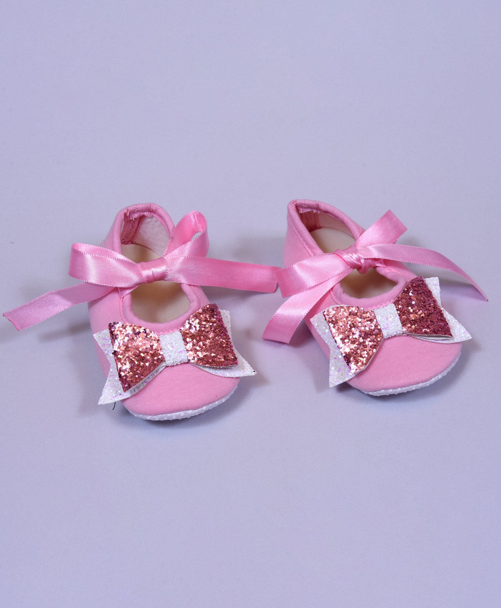 Daizy Bow Embellished Booties - Pink-picture-20