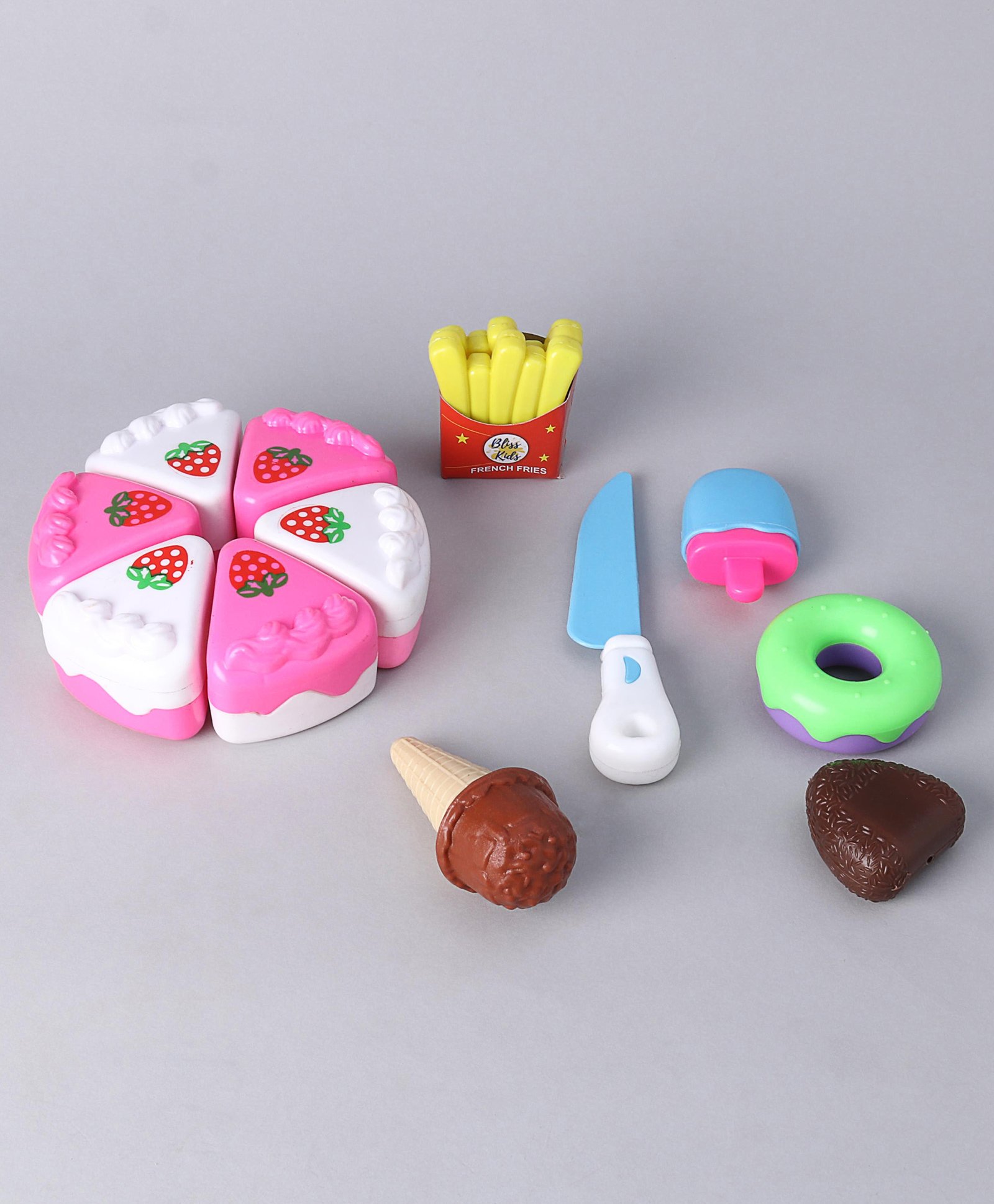 Bliss Kids Cake Cutting Set - Multicolor-image-4