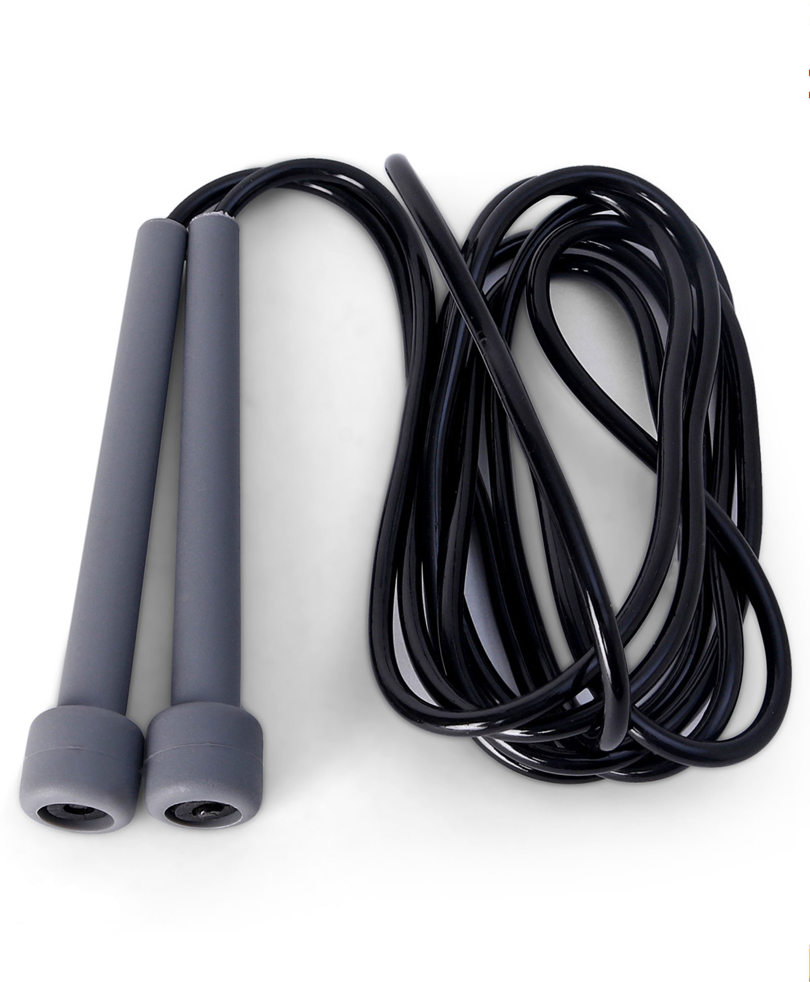 Pine Kids Premium Sleek Skipping Rope - Black-image-3