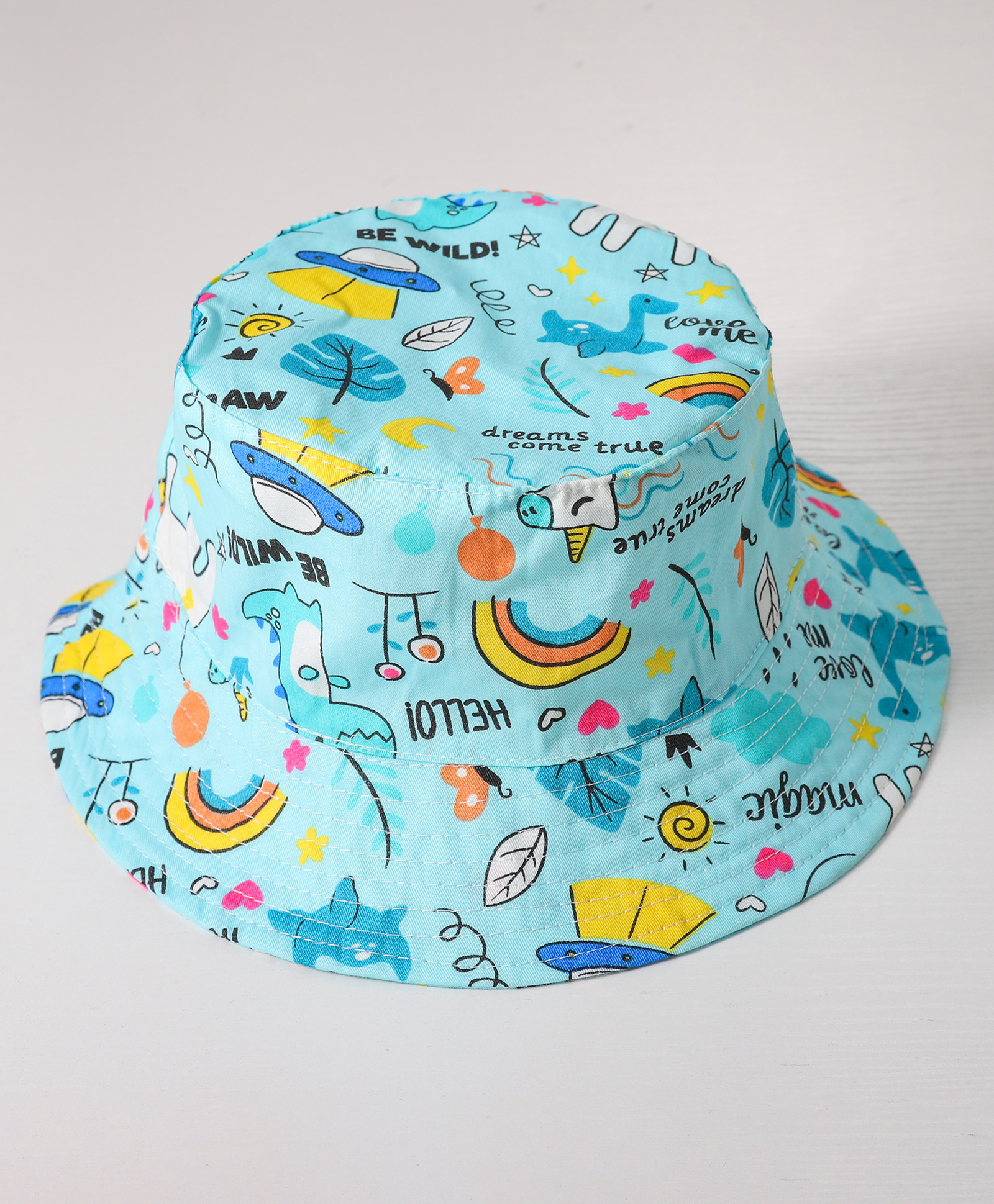 Babyhug Bucket Hats Free Size - Blue