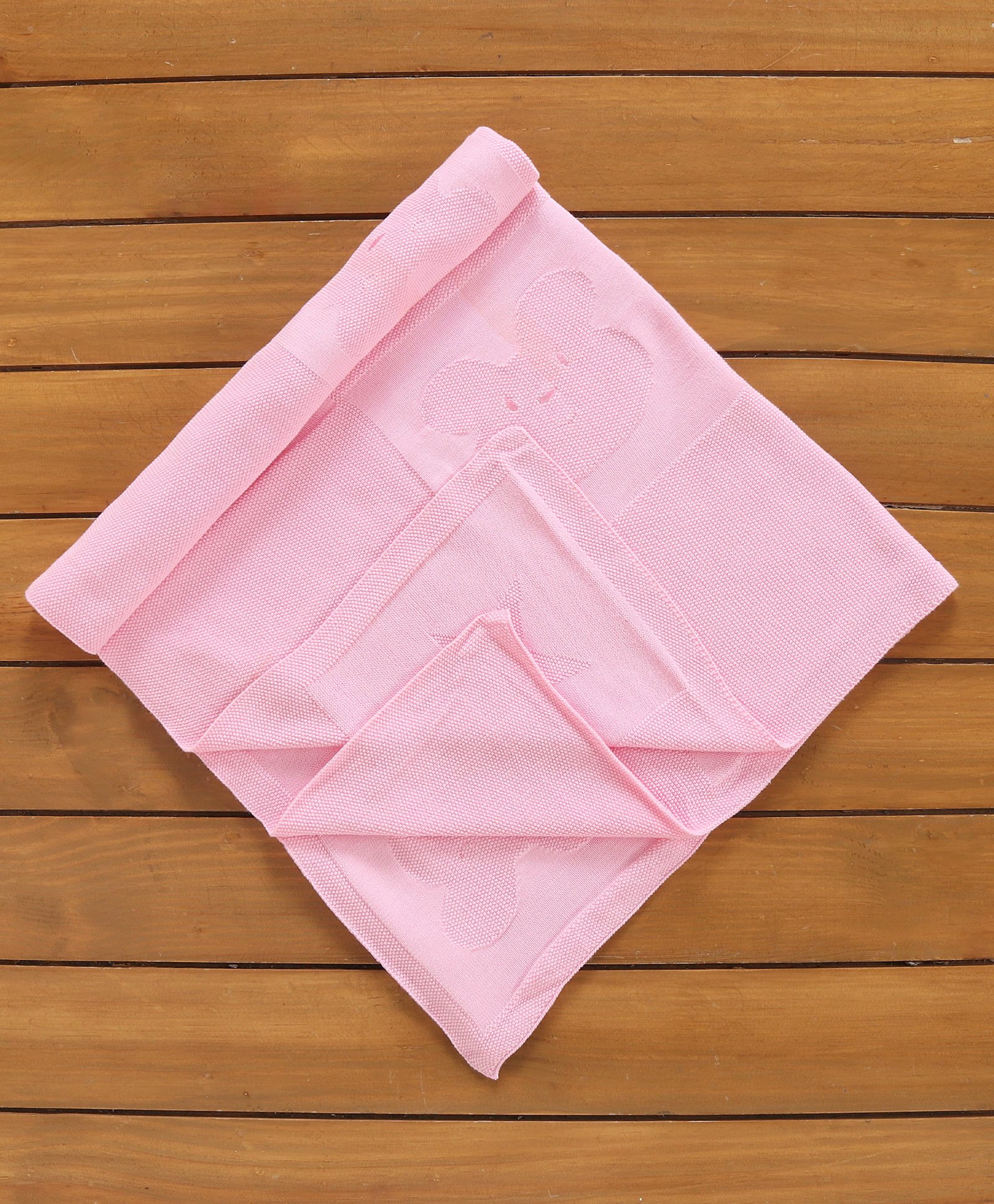 ToffyHouse Free Size Towel Solid - Light Pink-image-18