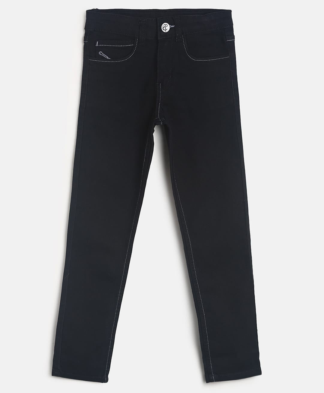 Tales & Stories Full Length Solid Colour Jeans - Black-picture-20