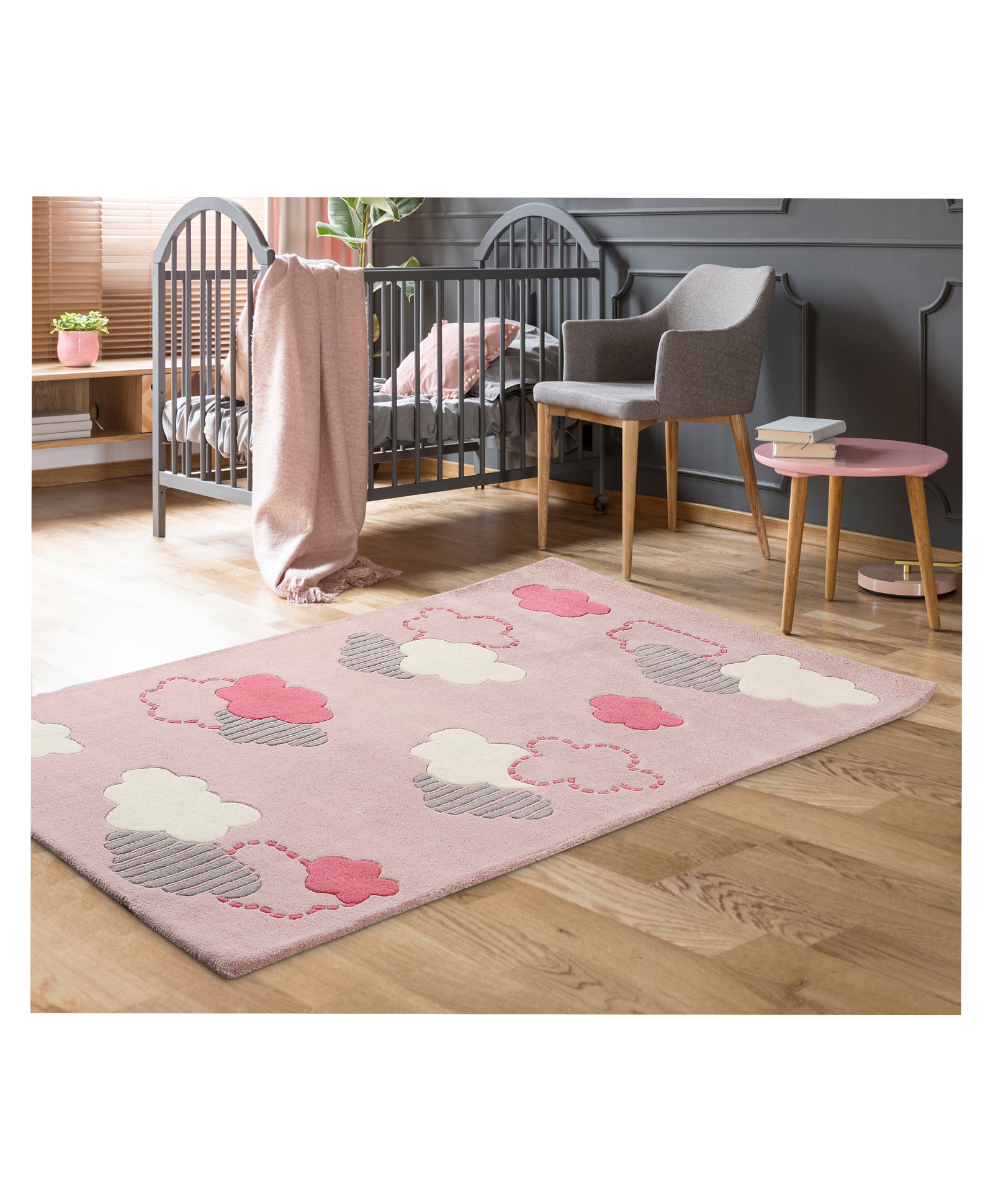 Little Looms Cloud Rug - Pink-image-33