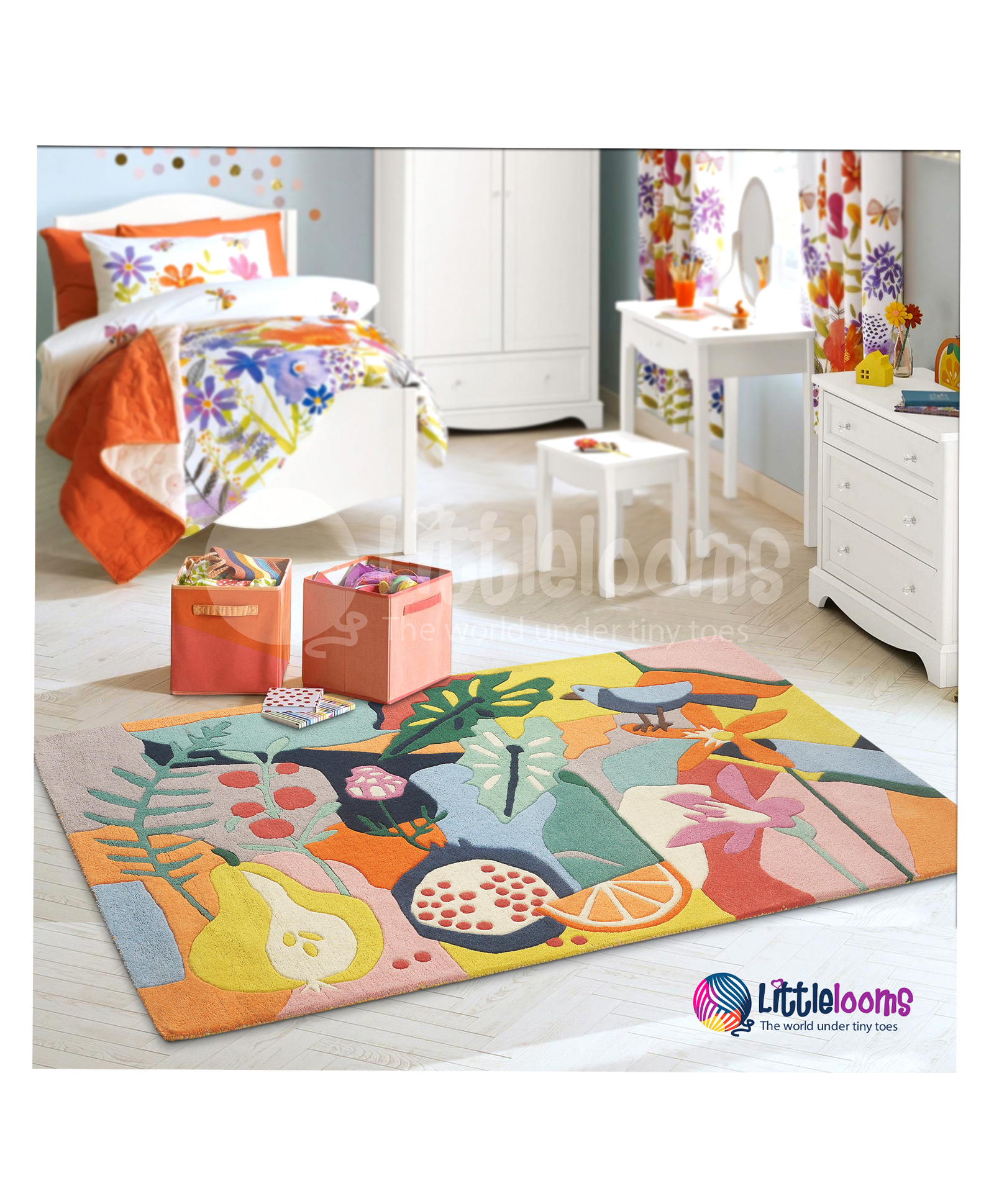 Little Looms Paradise Rug - Multicolor-image-1