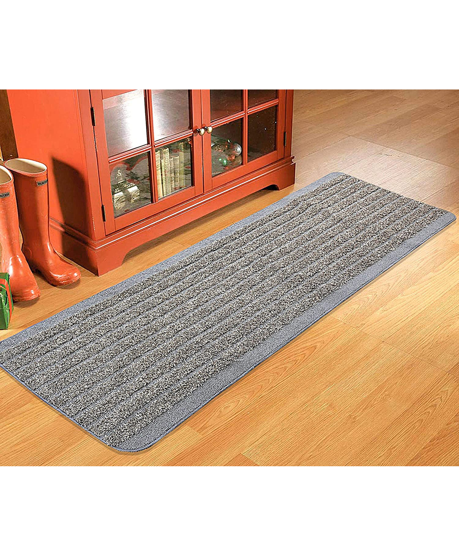 Saral Home Anti Slip Multipurpose Runner - Grey-picture-27