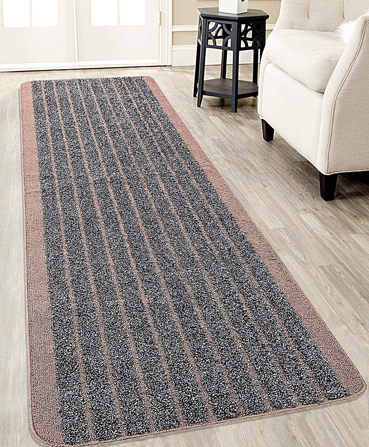 Saral Home Anti Slip Multipurpose Runner Queen Size - Beige-picture-18