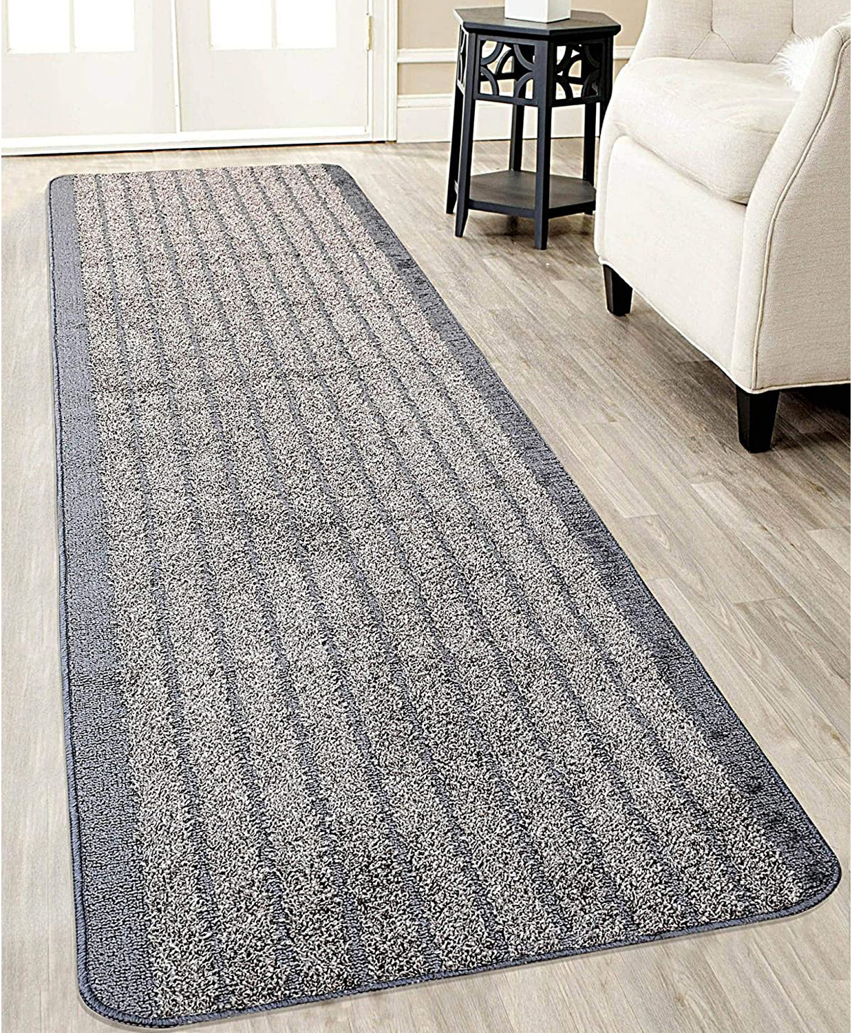 Saral Home Anti Slip Multipurpose Runner  Queen Size - Grey-picture-14