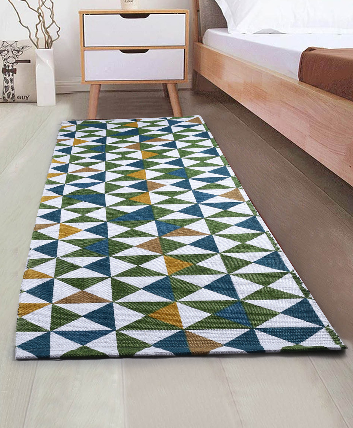 Saral Home 100% Cotton Printed Runner - Multicolor-picture-20