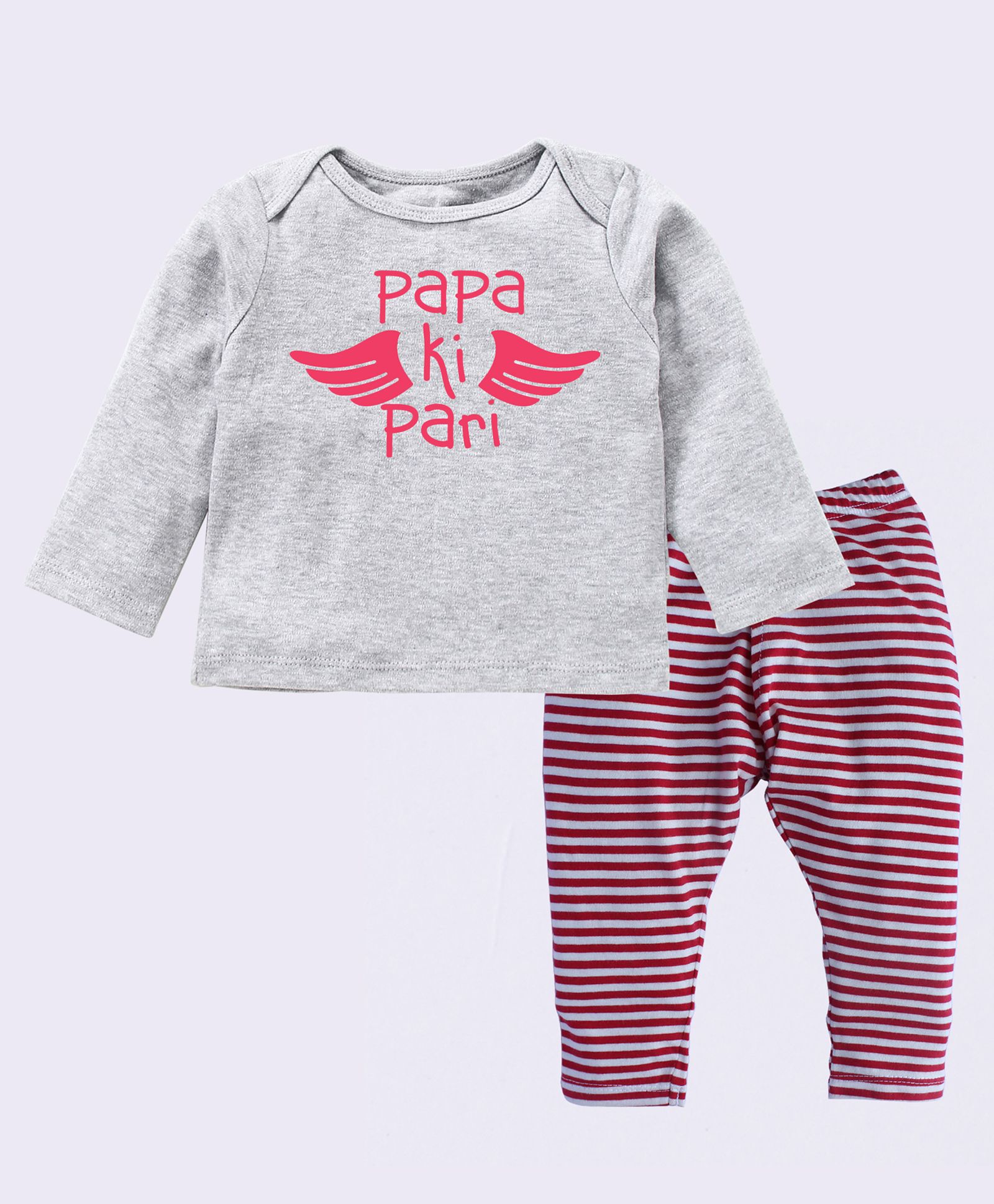 Sleeves Papa Ki Pari Printed Tee 