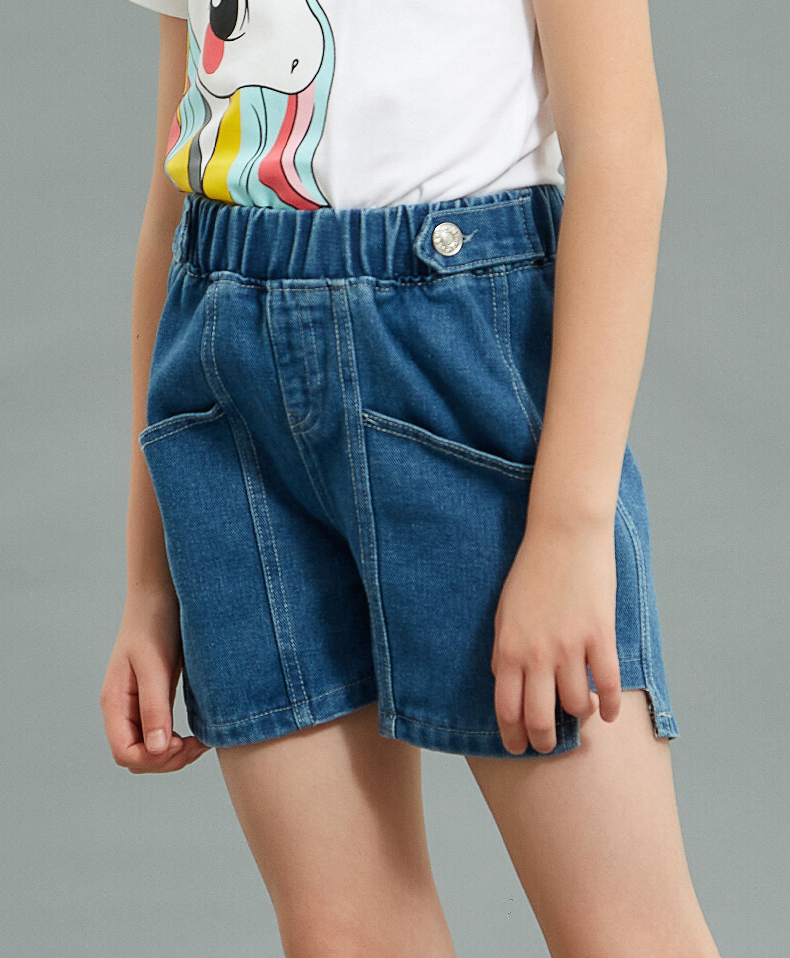Buy Kookie Kids Washed Solid Color 