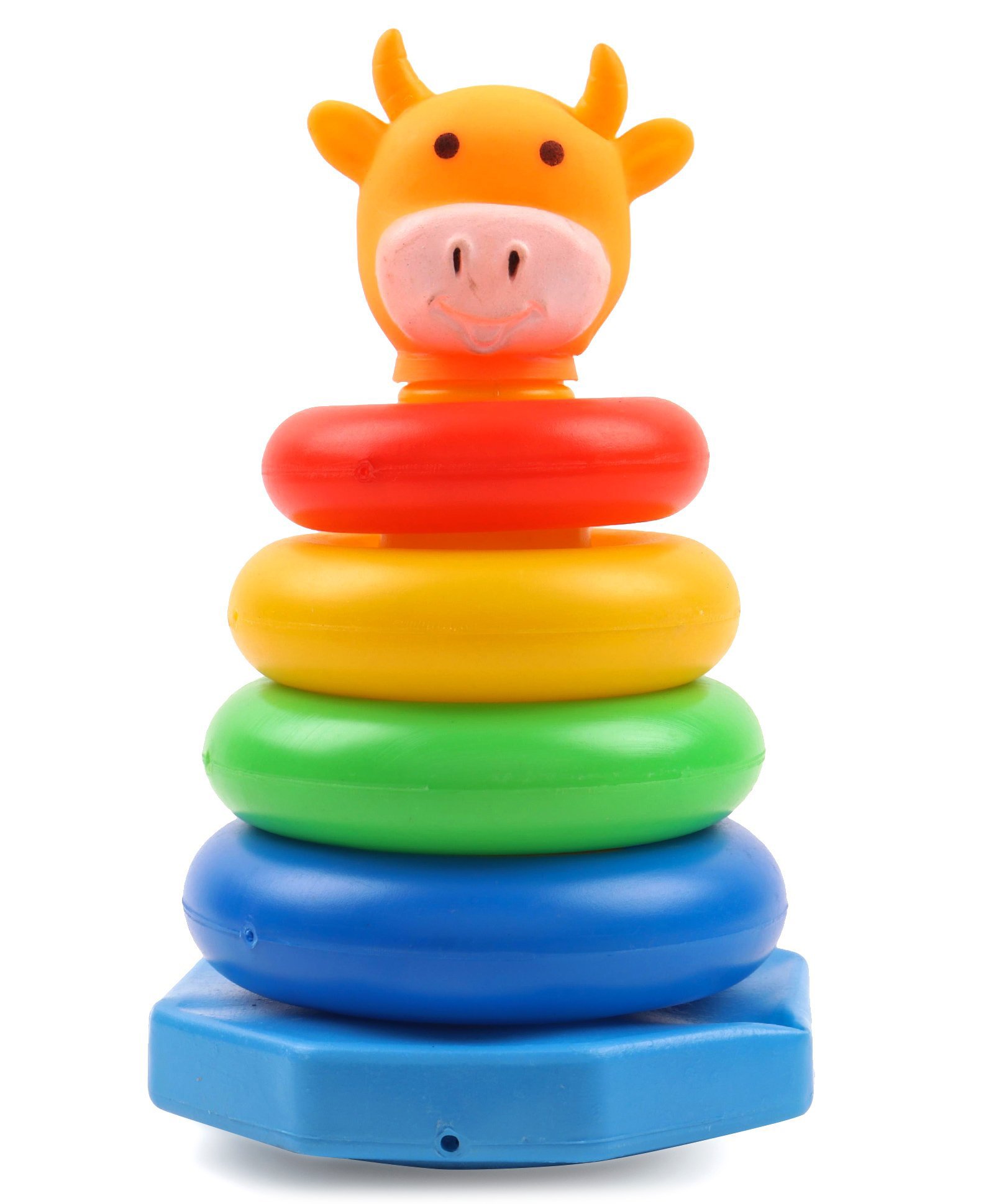 Ratnas Giraffe Stacking Toy - 6 Pieces Color May Vary-picture-4