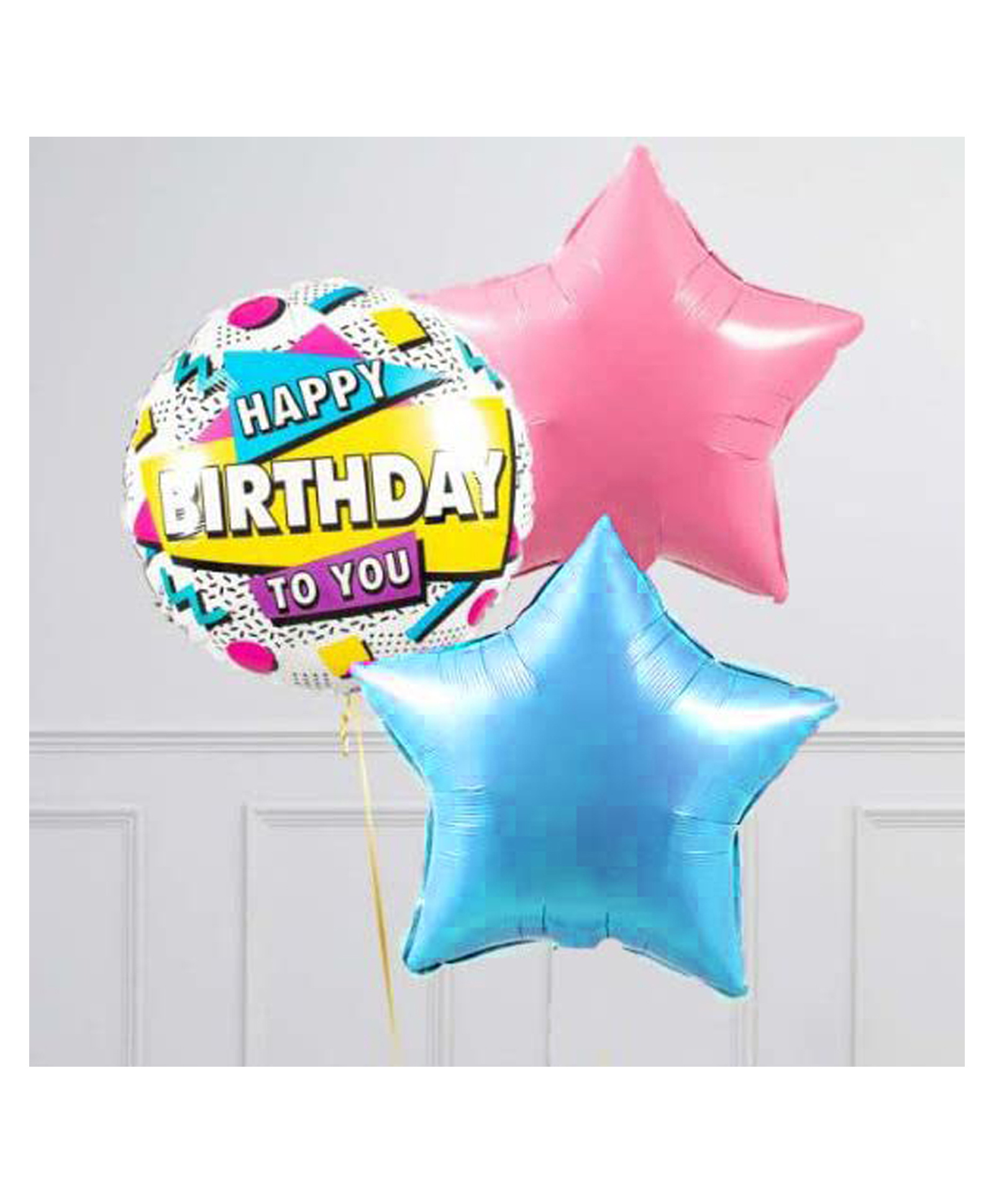 Amfin Happy Birthday Decoration Multicolour - Pack of 3-image-34