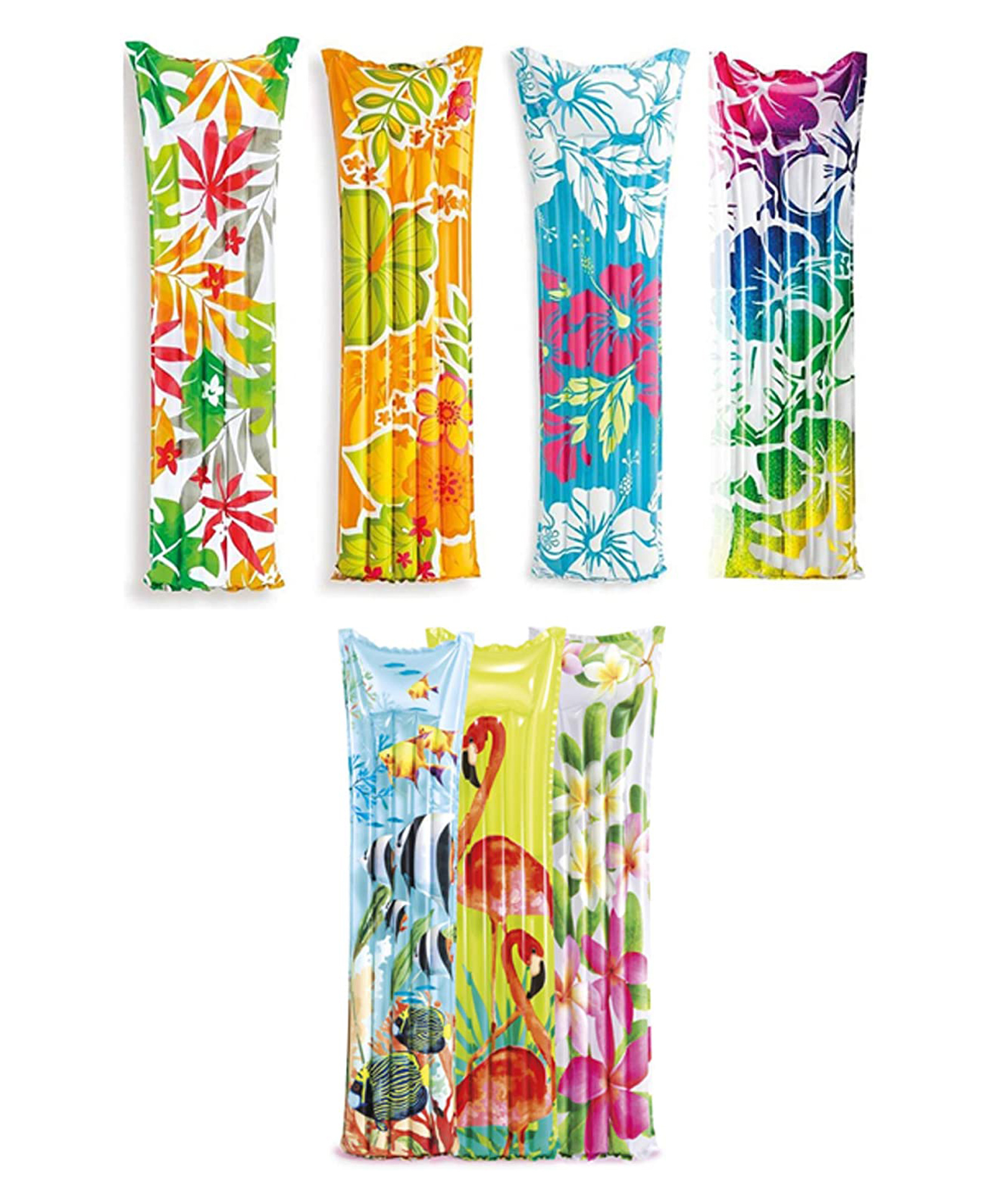 Intex Inflatable Fashion Air Mat - Multicolour(Prints May Vary)-picture-39