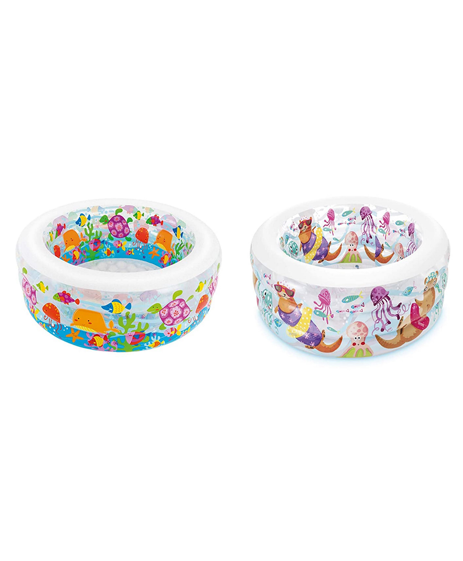 Intex Inflatable Aquarium Themed Pool - Multicolour-image-26