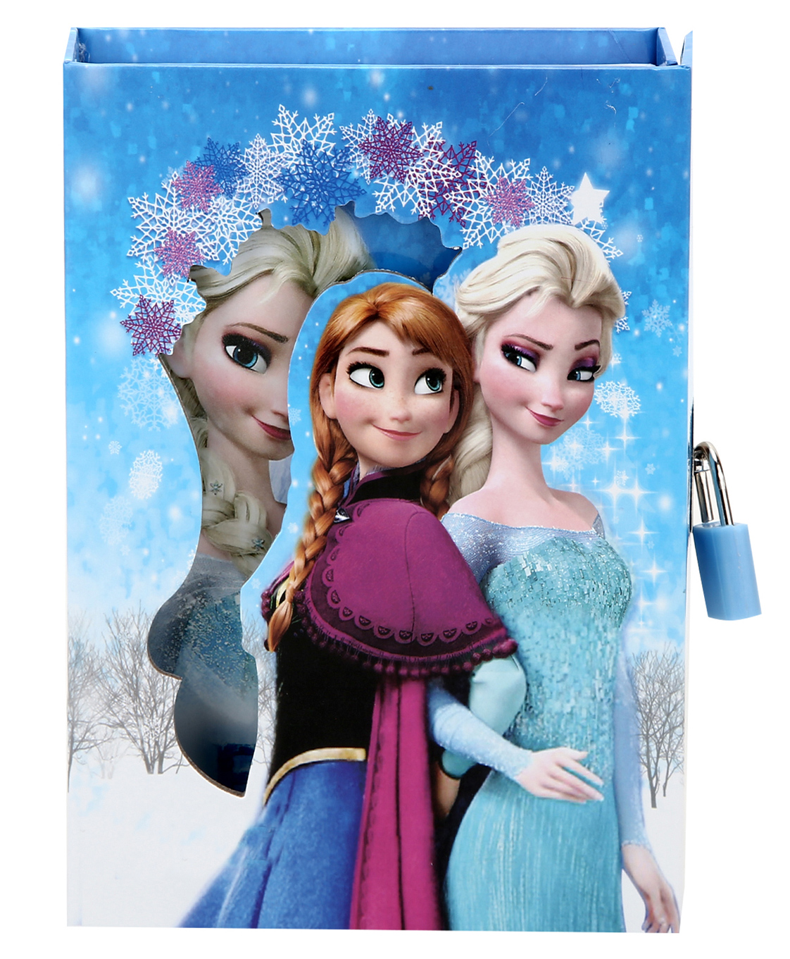 Asera Girl's Fairy Tale Diary With Lock Case Blue - 38 Pages-image-20