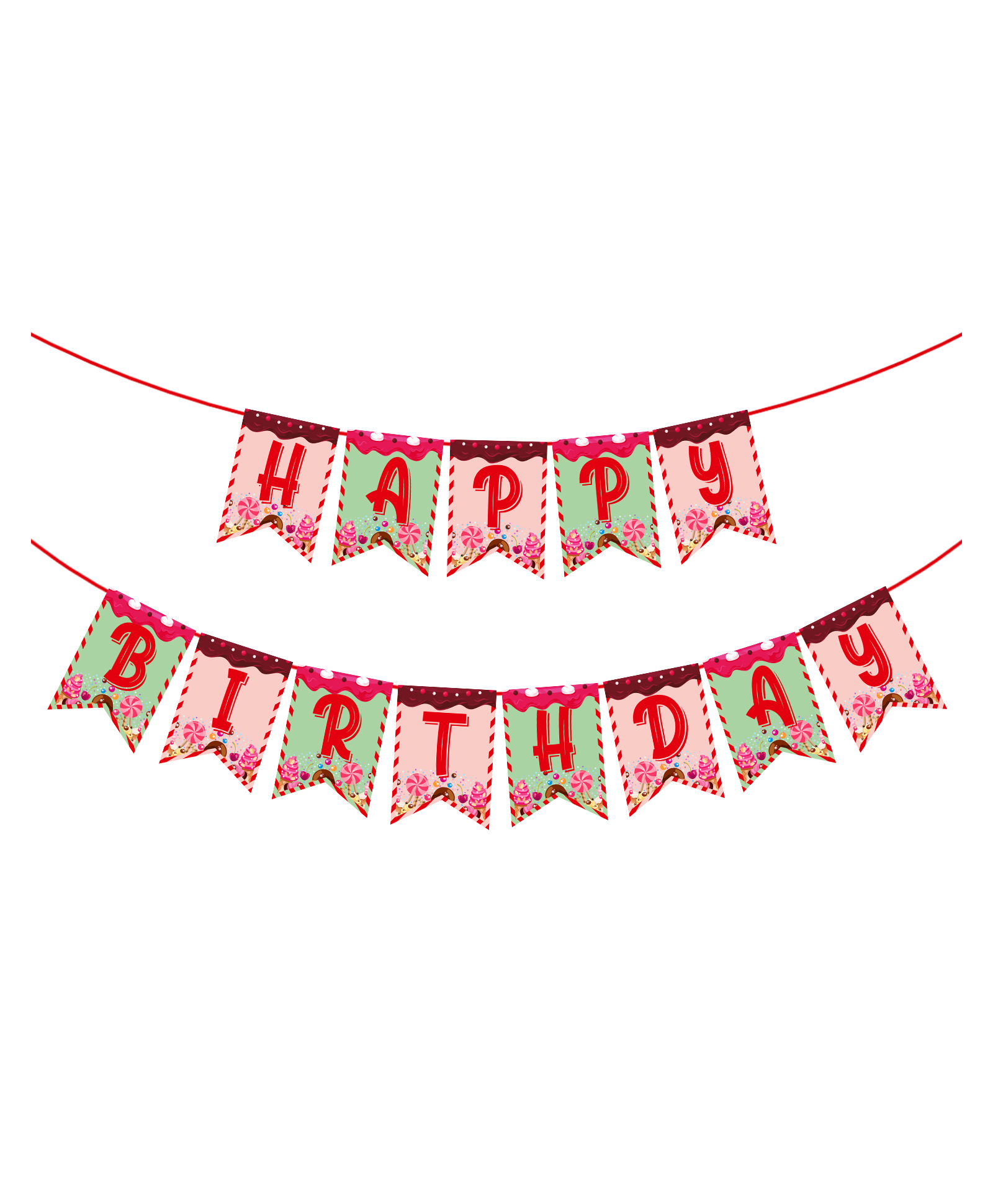 ZYOZI Colorful Candy Land Decoration - Multicolour-image-2
