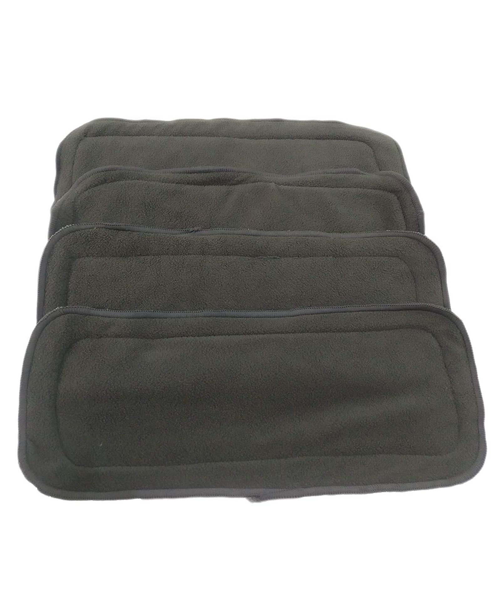 DOMENICO Wet Free Cloth Nappies Inserts Pack 4 - Black-picture-17