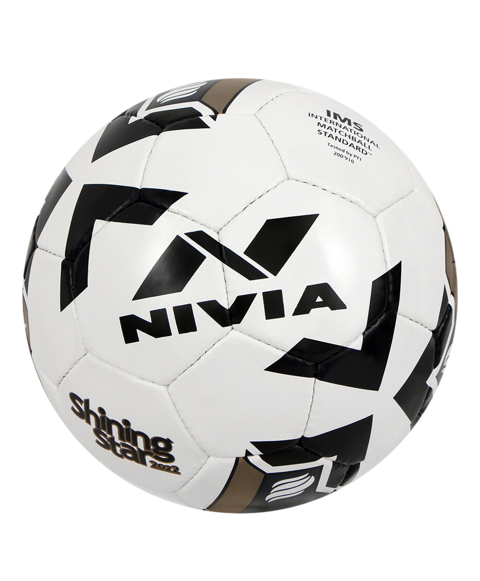 NIVIA Shining Star 2022 Football Size 5 - White Black-image-31