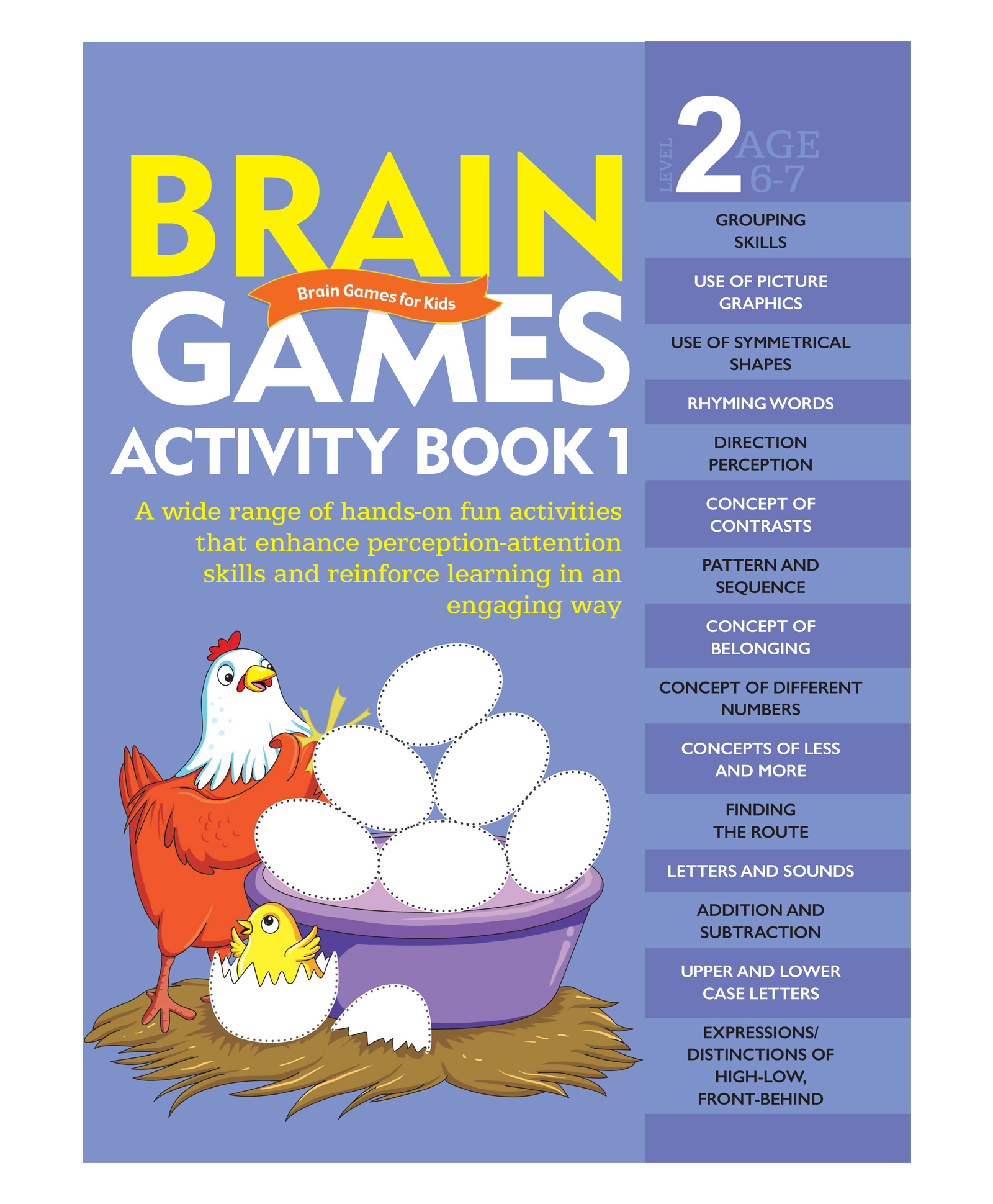 om books international Brain Games Activity Book No. 1 Level 2 - English-picture-25