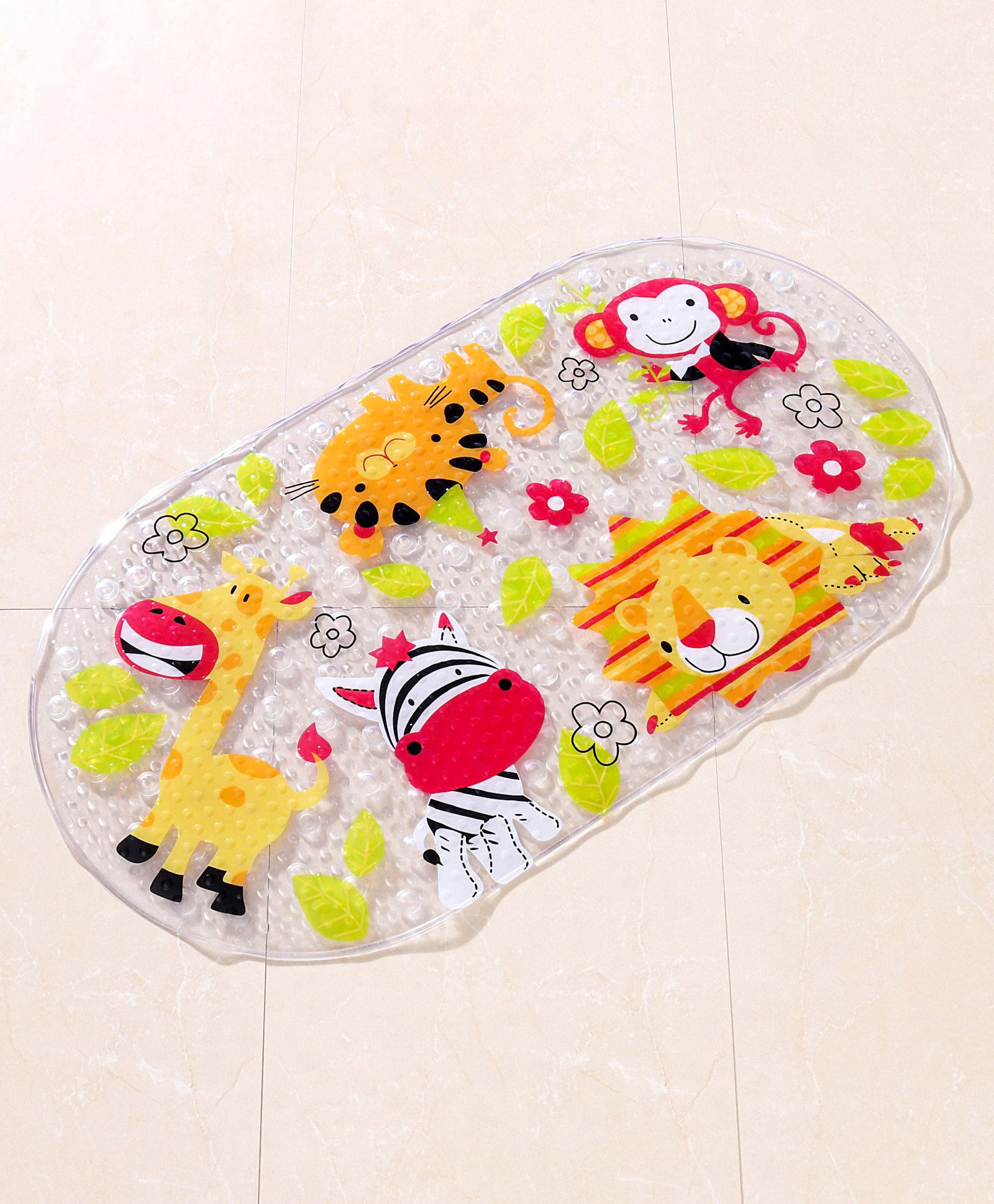 Babyhug Anti Skid Bath Mat Free Size - Multicolour-image-0