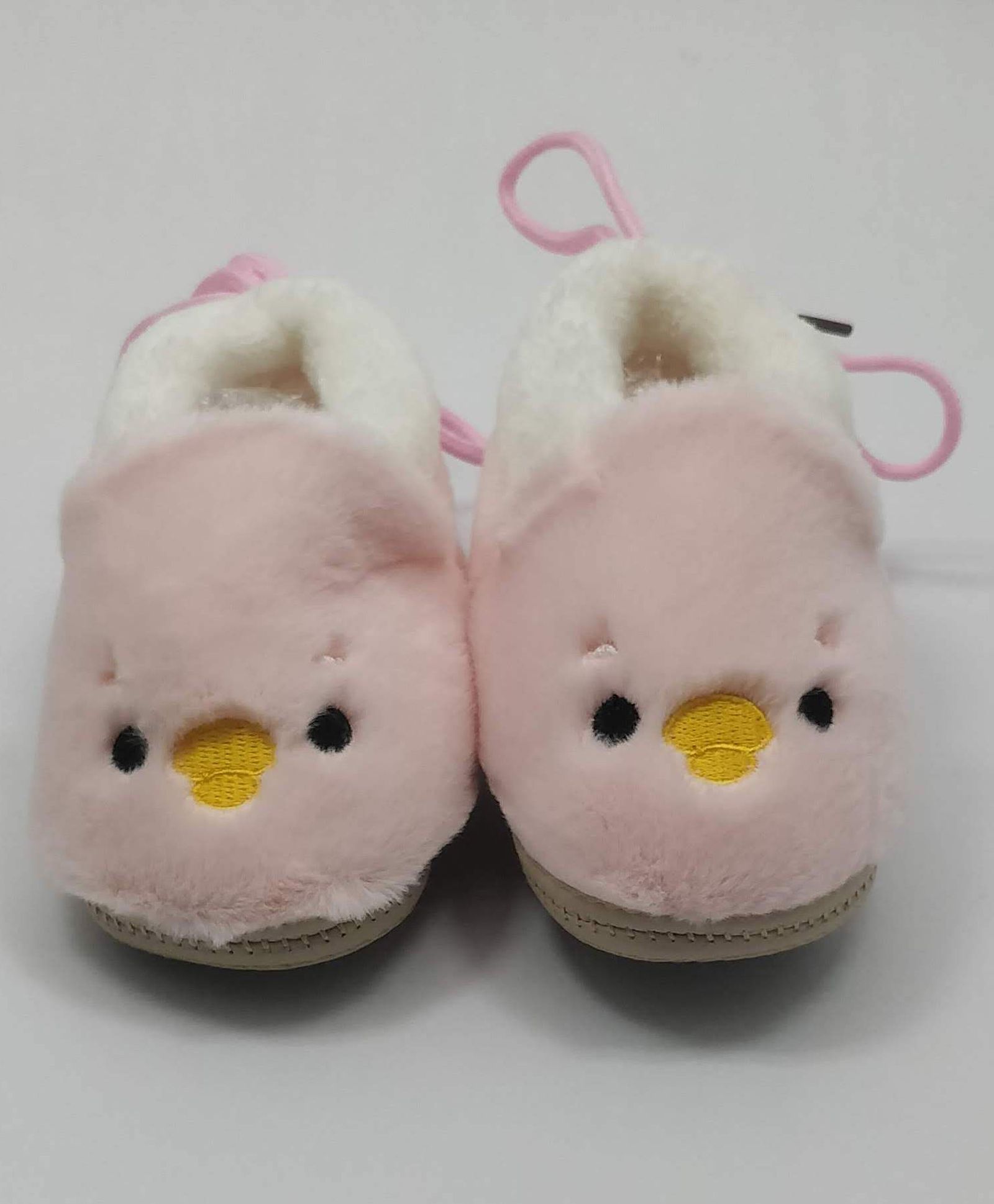 Kid-O-World Chick Embroidered Fur Booties -Pink-picture-26