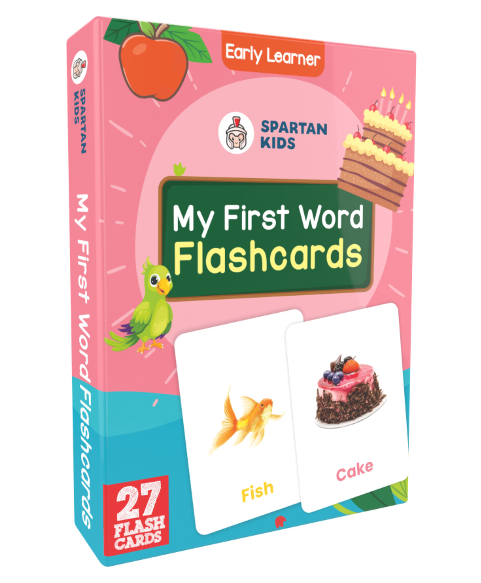 Spartan Kids My First Word 27 Flash Cards - Multicolour-image-38