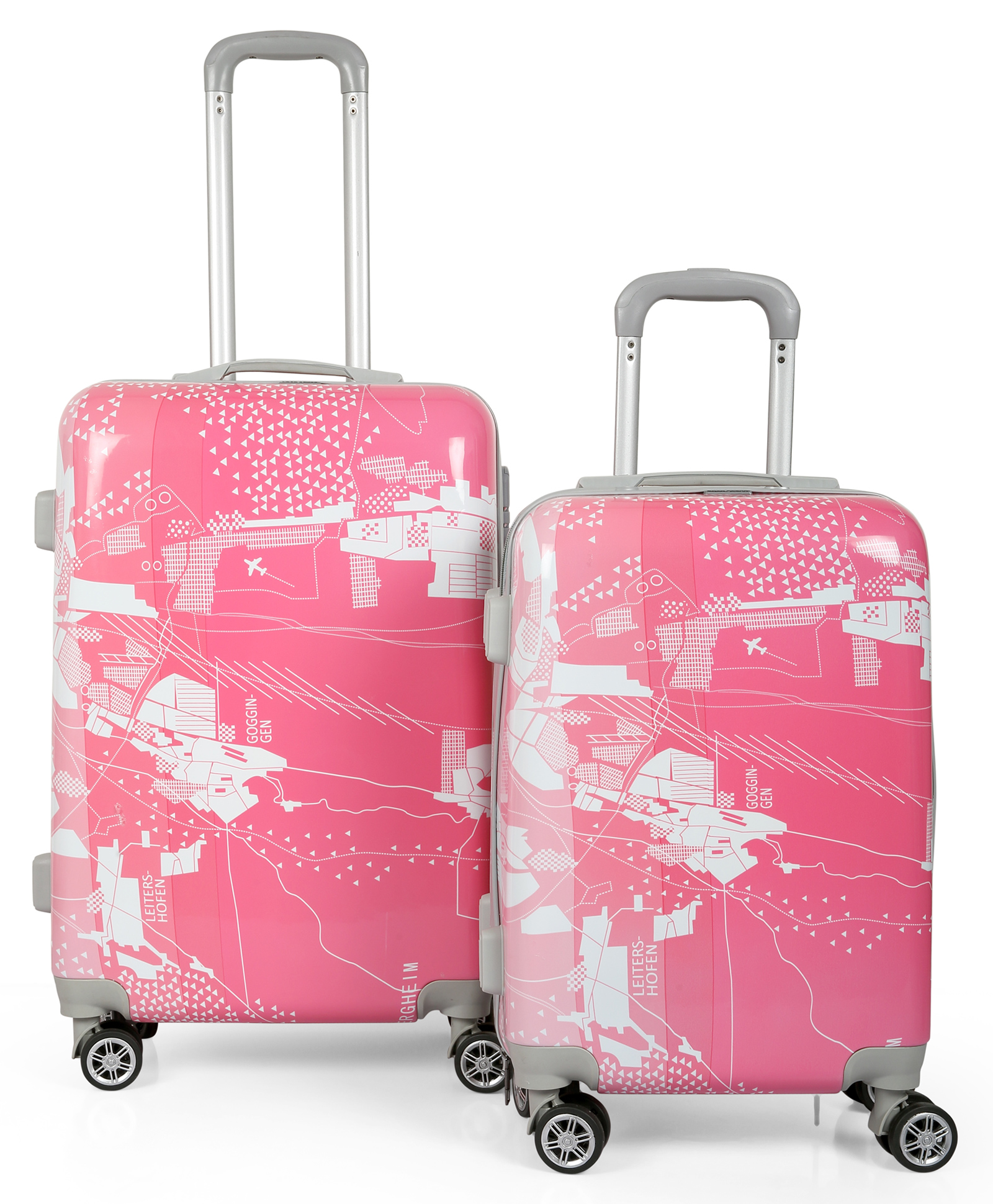 28 inch pink suitcase