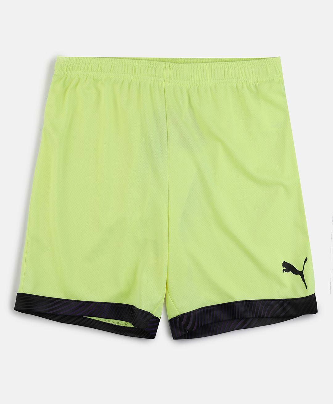 PUMA Above Knee Length CUP Shorts Jr Logo Print - Yellow-picture-19