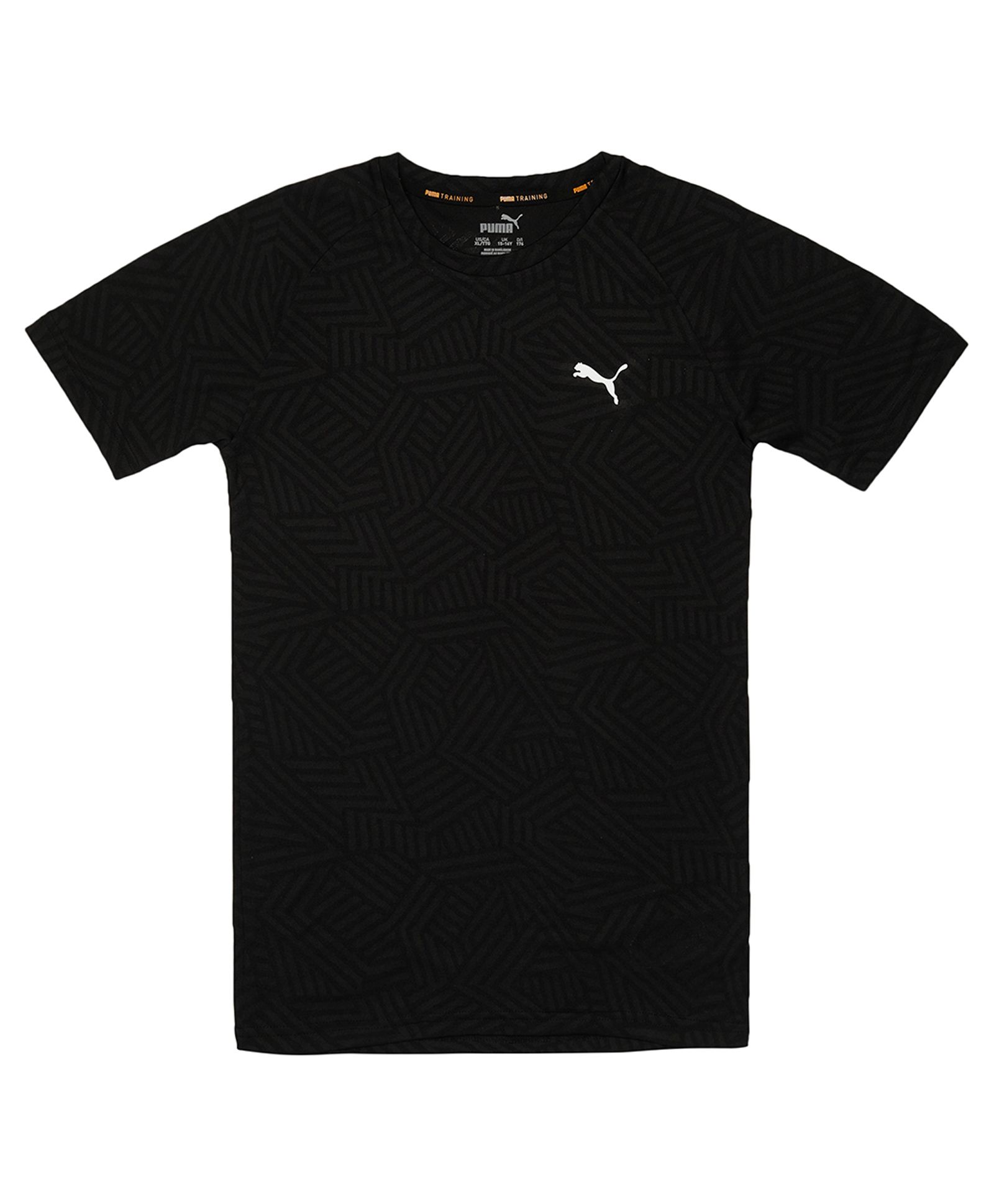 PUMA Half Sleeves VK Jacquard Tee - Black-picture-11