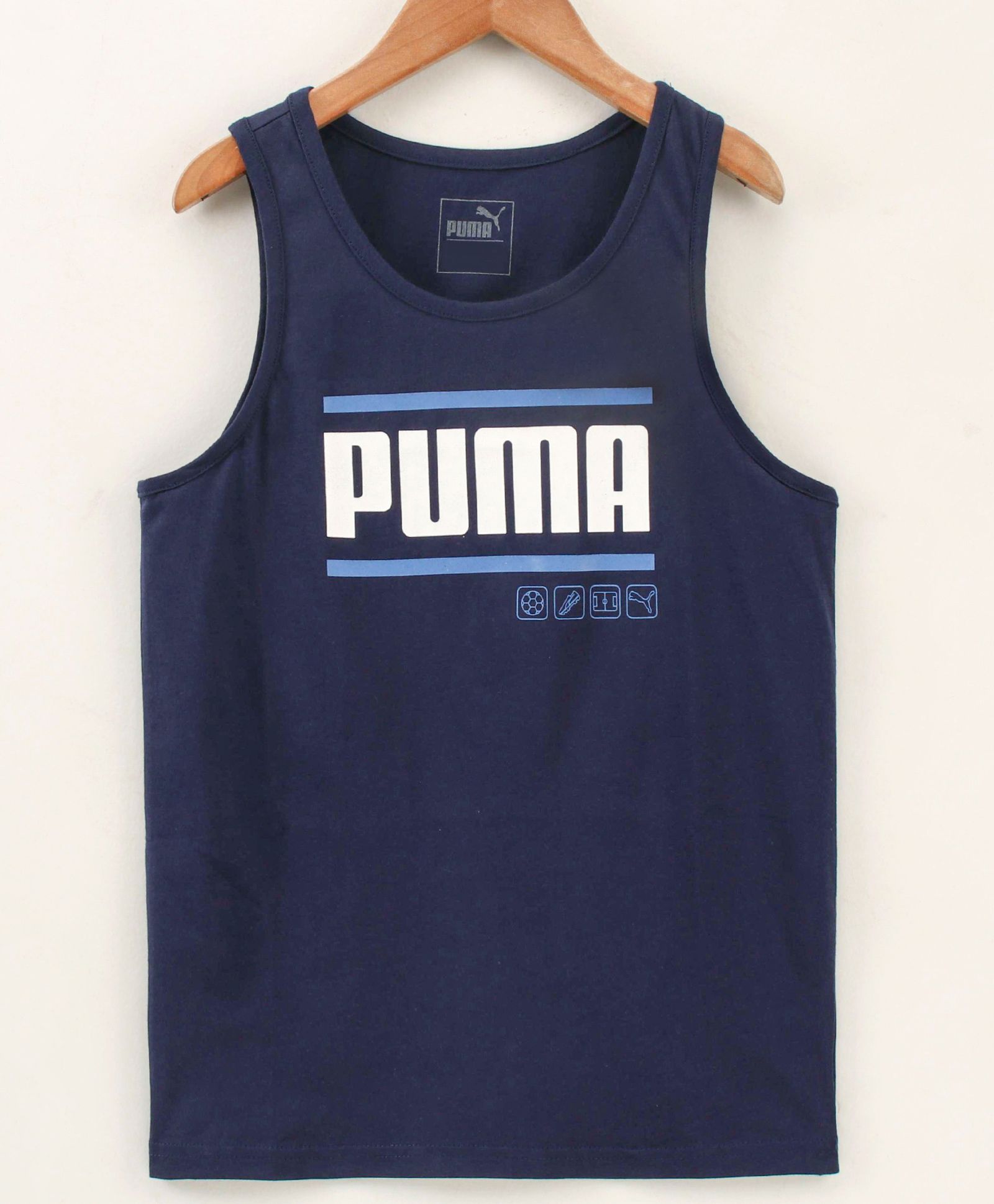 Puma sleeveless t shirt india Clearance