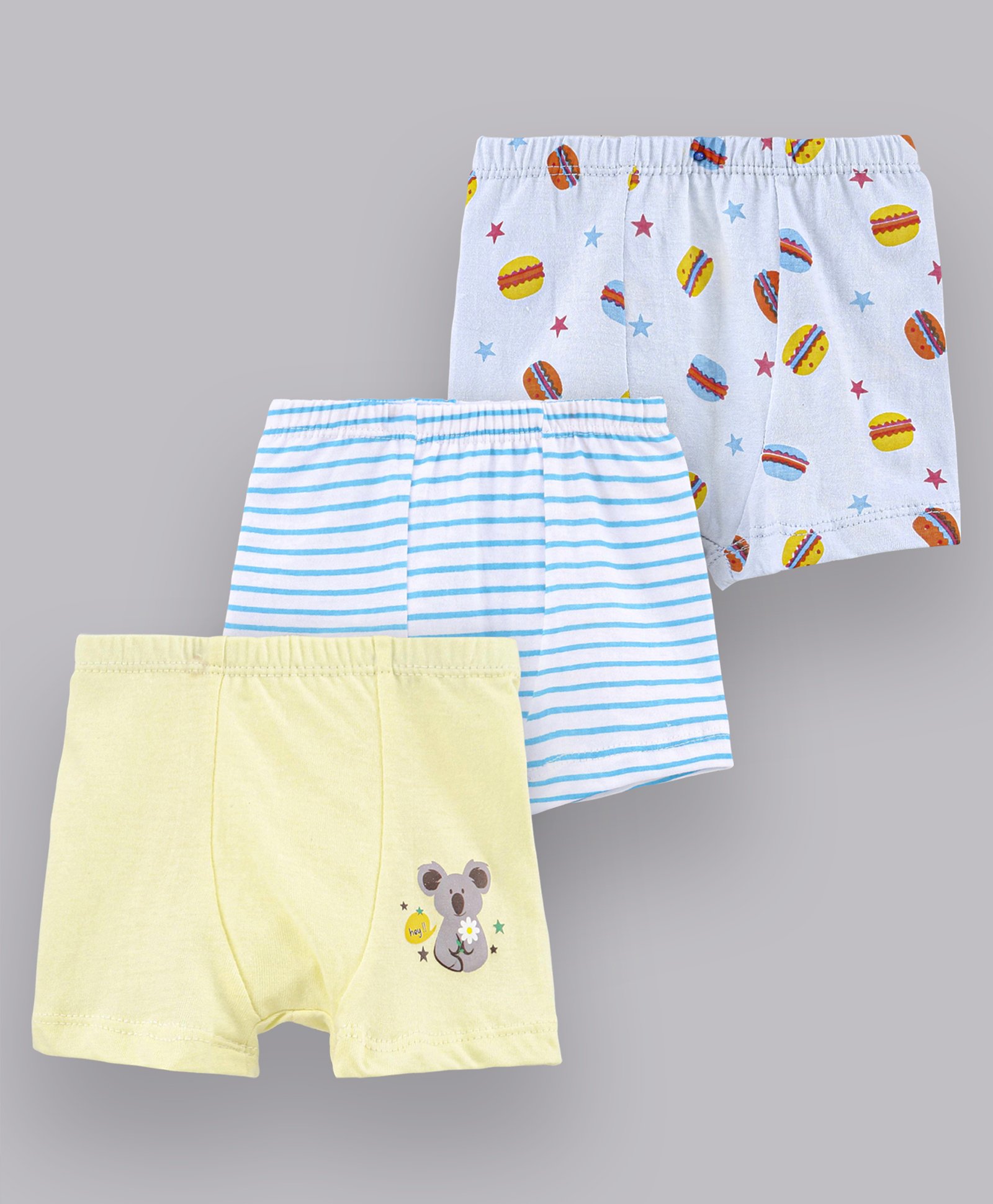 Chicita Cotton Boxers All Over Print Pack of 3 - Multicolor-image-26