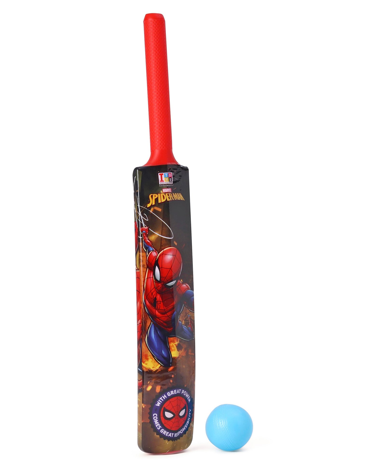 Marvel Spiderman Bat & Ball Set (Color May Vary)-image-11