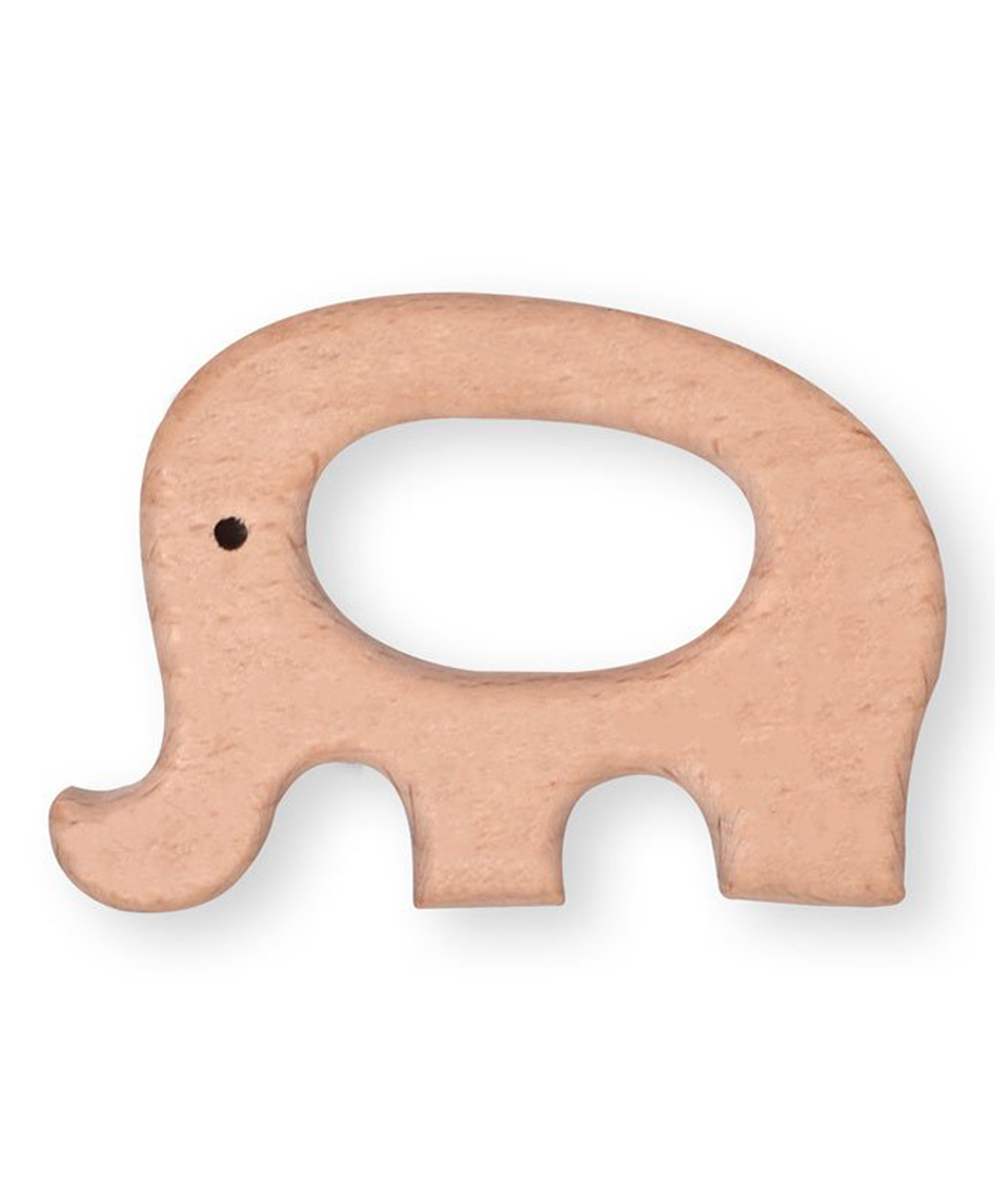 Enorme Organic Non Toxic Wooden Teethers Elephant - Brown-image-27