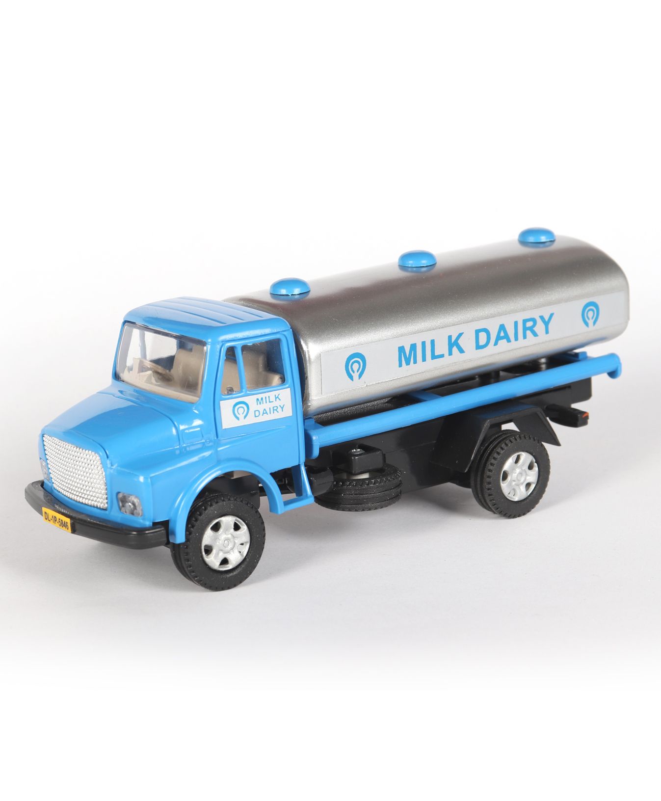 Centy Mother Dairy Plastic Pull Back Tanker Toy - Blue-picture-10