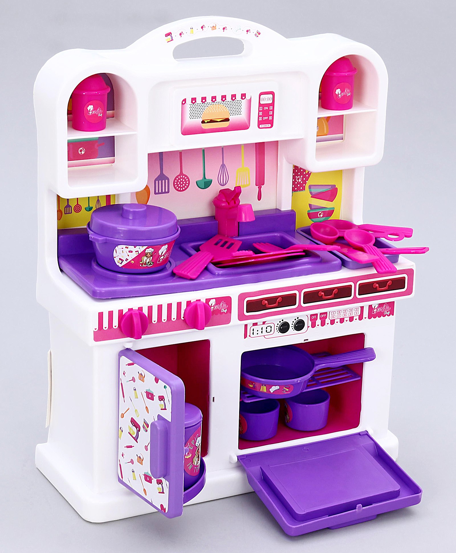 Barbie Kitchen Set- Multicolor Online India, Buy Pretend Play Toys for (3-6  Years) at  - 10522054