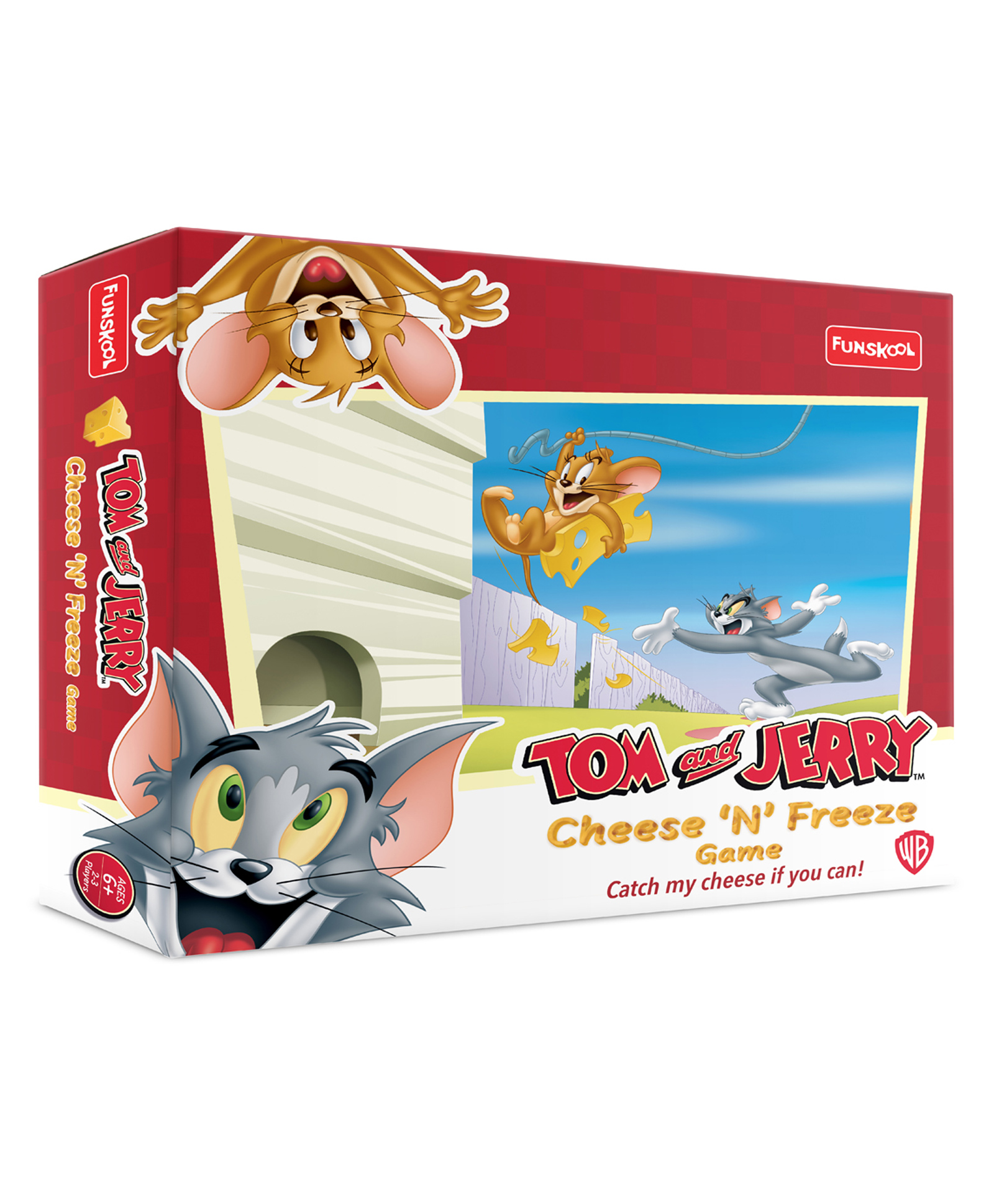 Funskool Tom & Jerry Cheese N Freeze Board Game- Multicolor Online India,  Buy Board Games for (4-12 Years) at  - 10522322