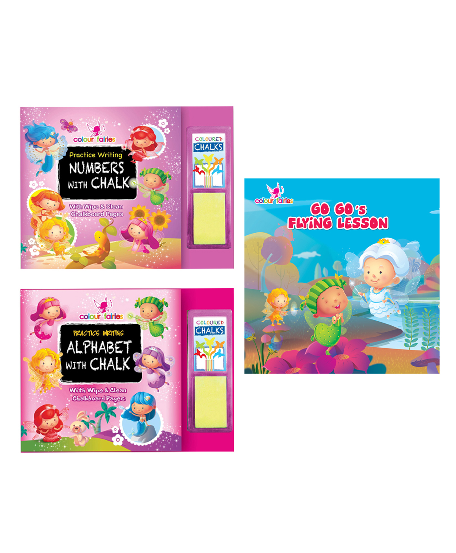 Colour Fairies Bumper Activity Book Pack of 3 - English-picture-12
